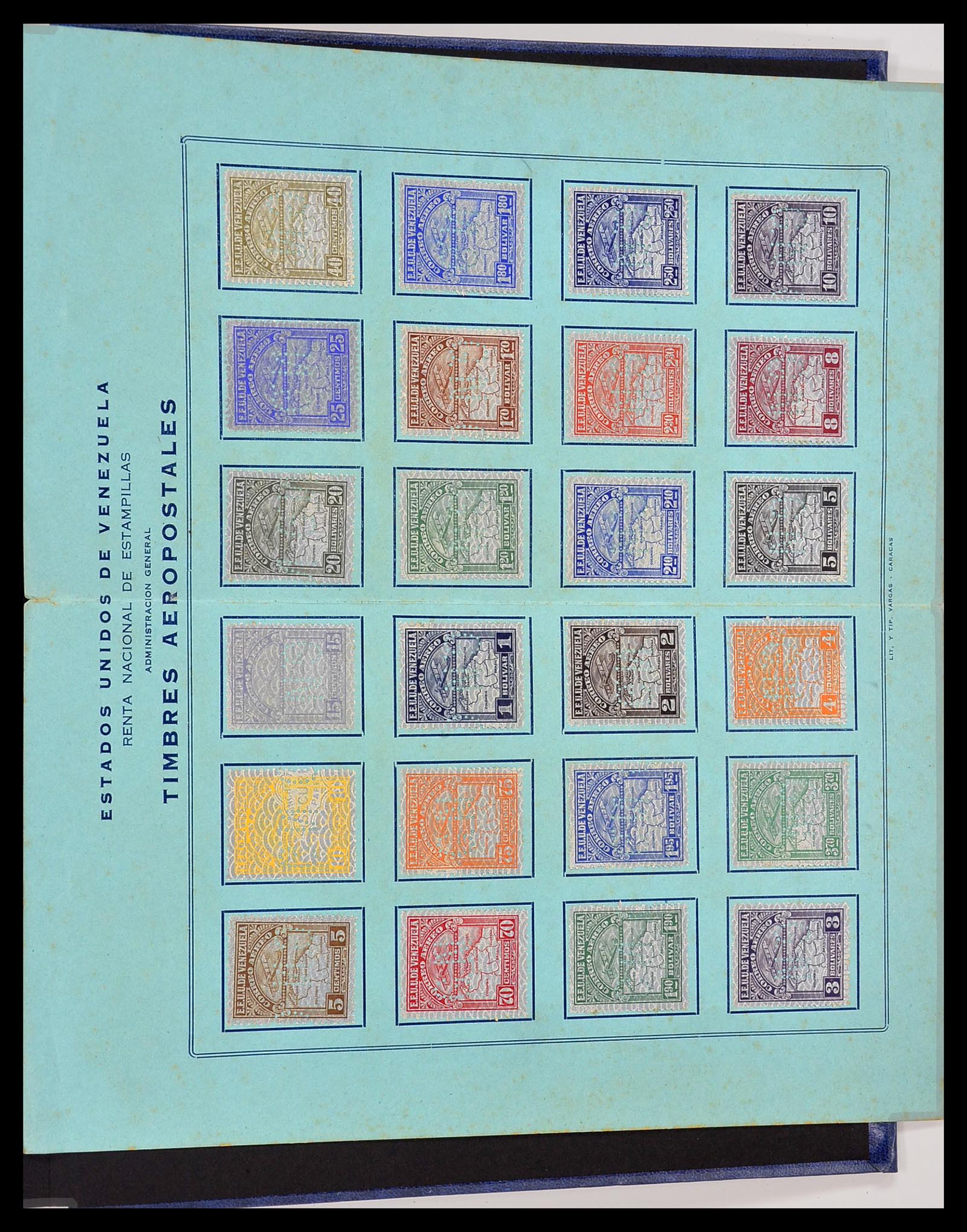 34715 057 - Stamp Collection 34715 Venezuela 1859-2006.