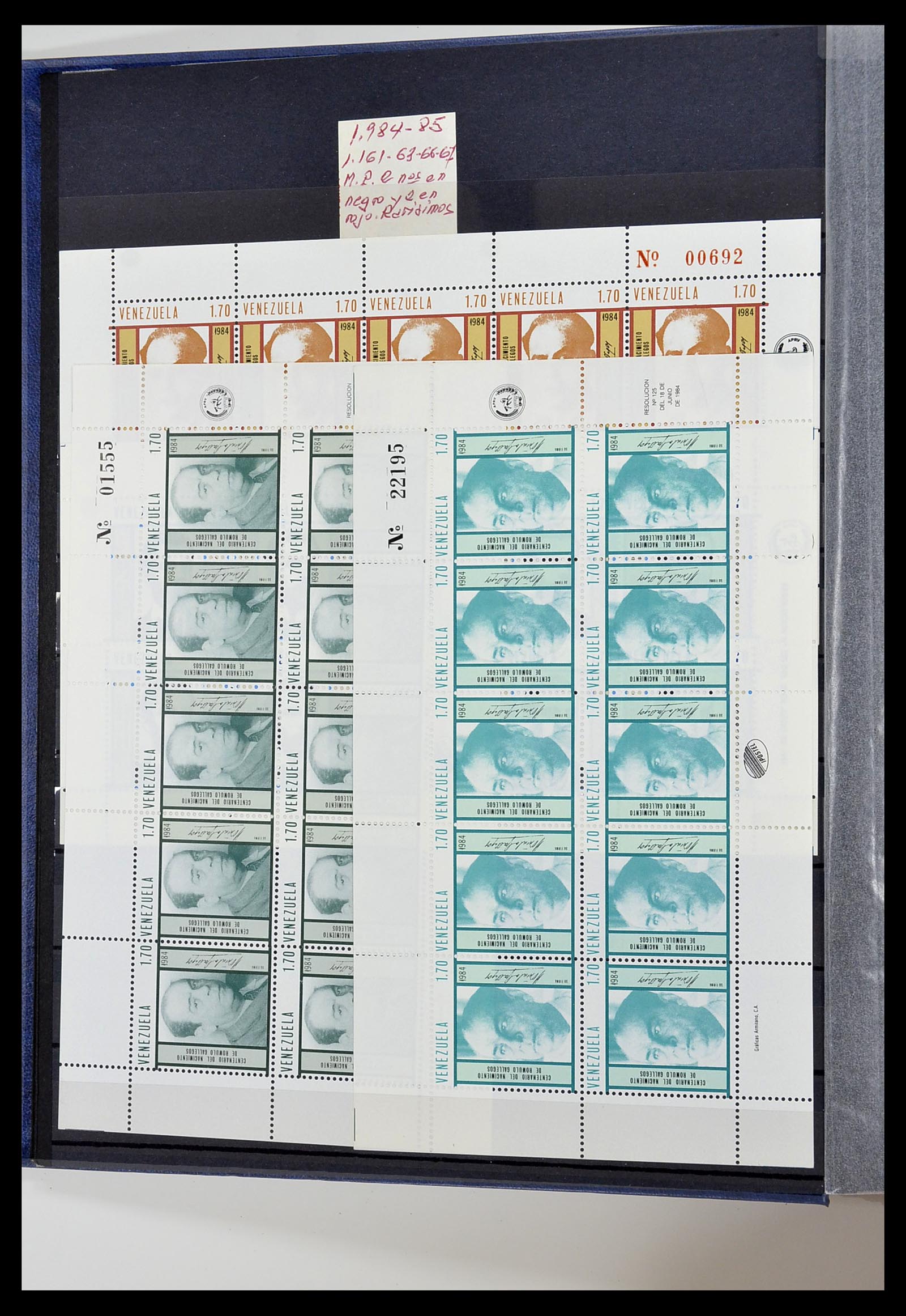 34715 060 - Postzegelverzameling 34715 Venezuela 1859-2006.