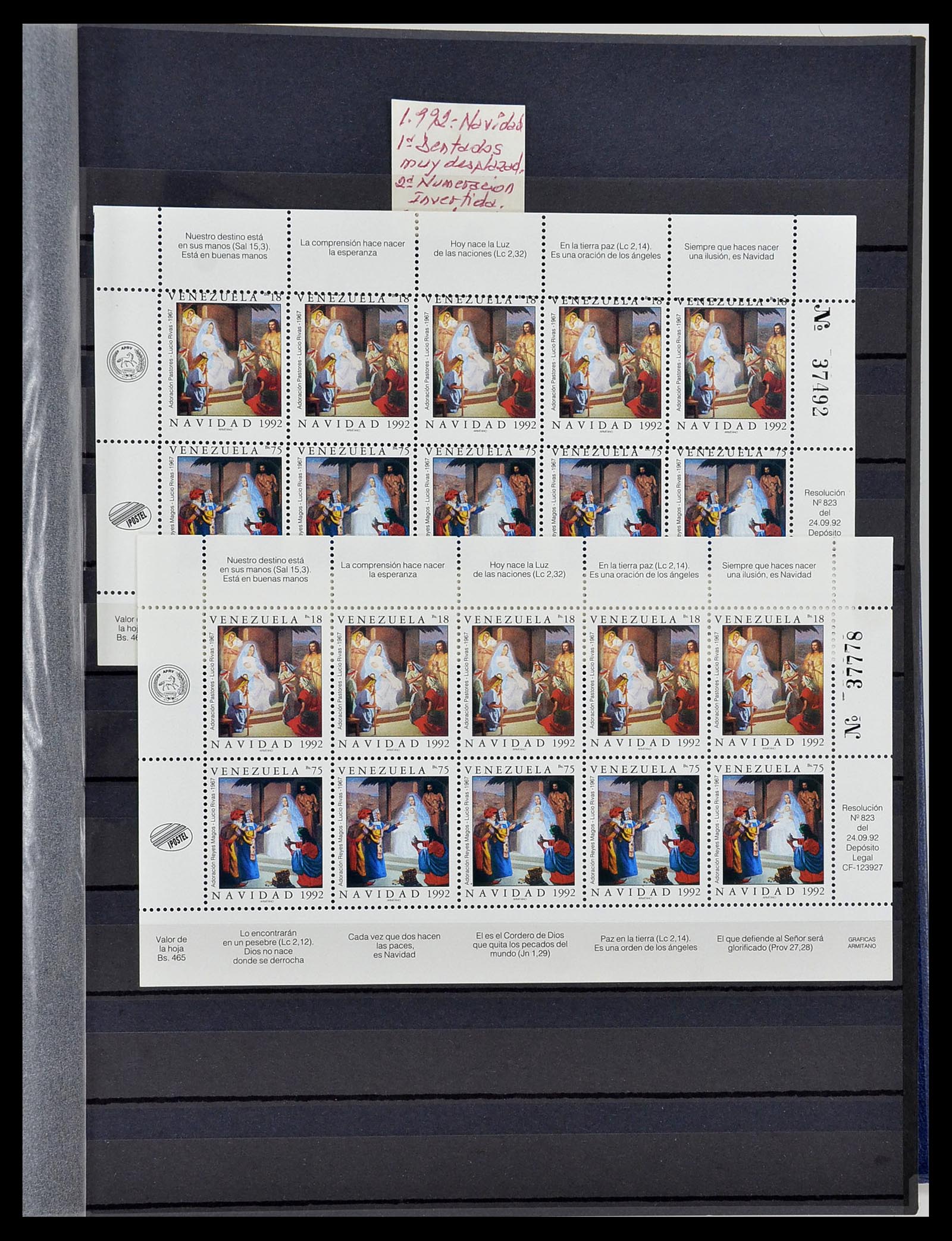 34715 067 - Postzegelverzameling 34715 Venezuela 1859-2006.