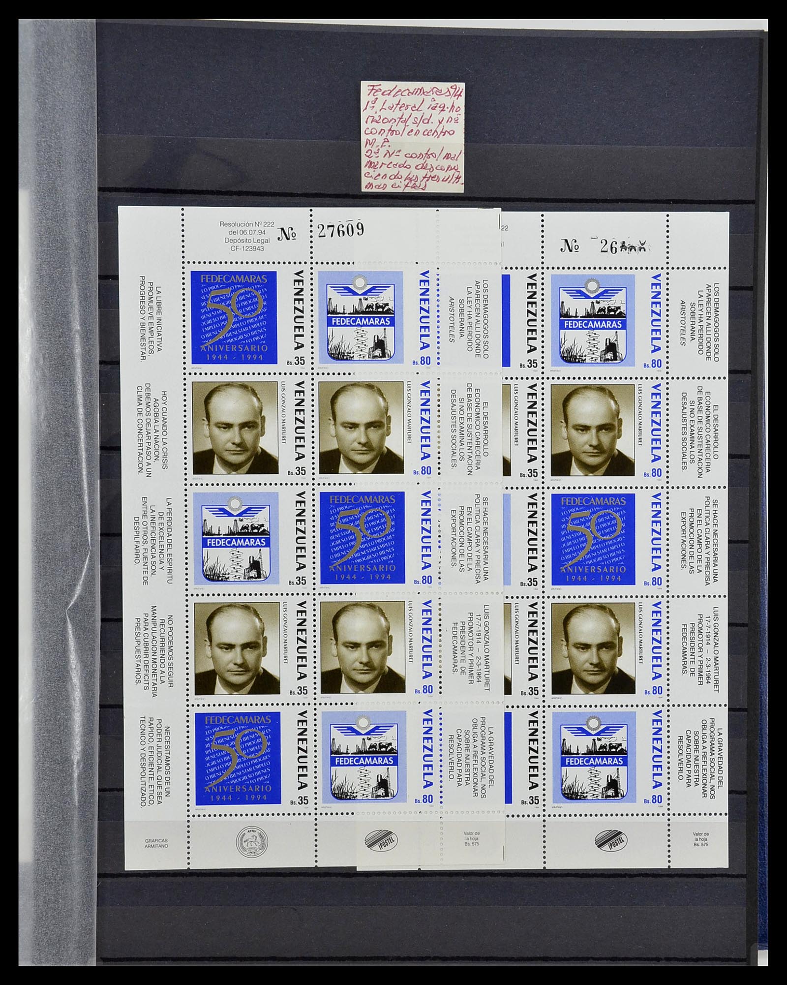 34715 071 - Postzegelverzameling 34715 Venezuela 1859-2006.