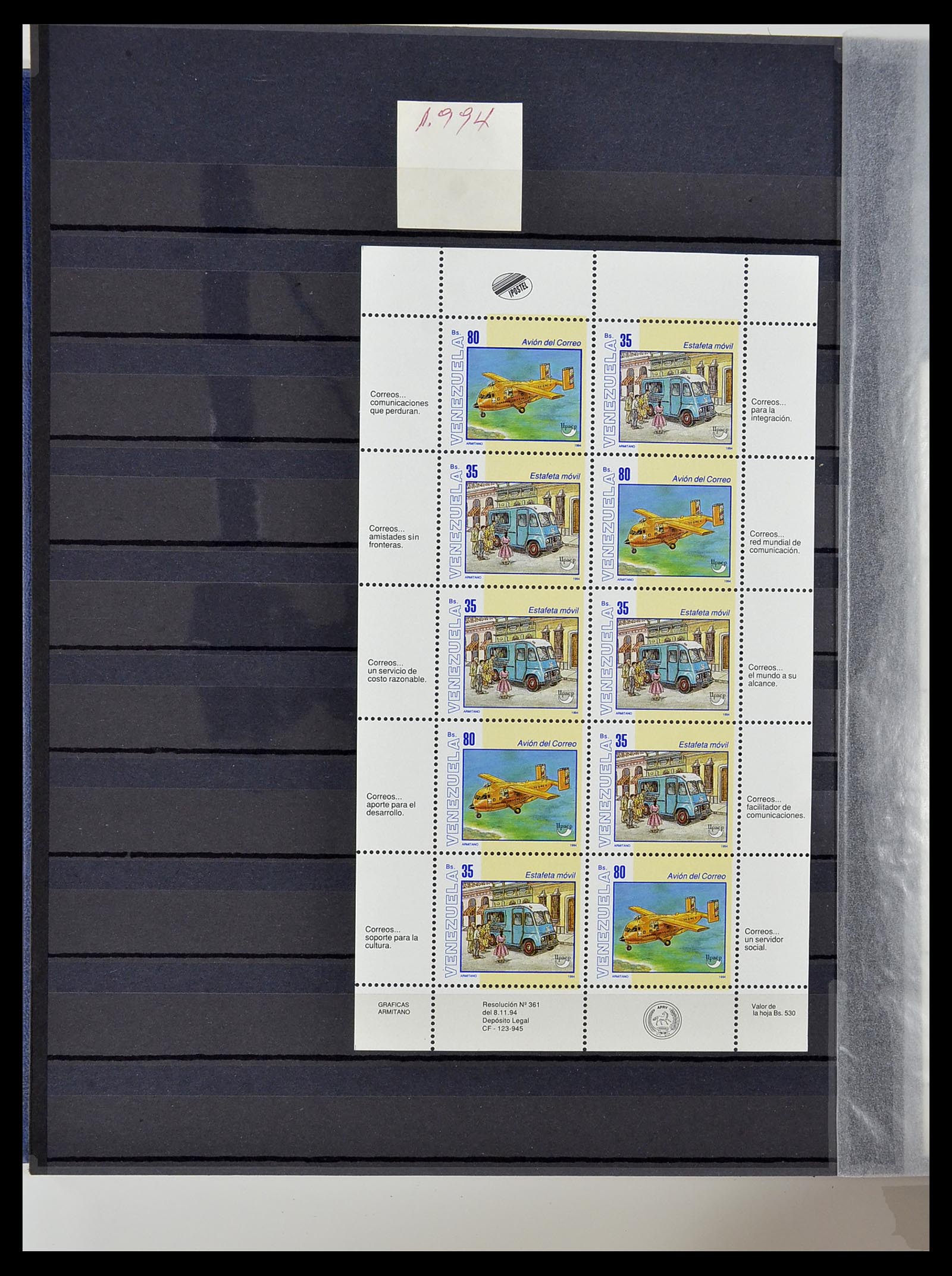 34715 072 - Postzegelverzameling 34715 Venezuela 1859-2006.