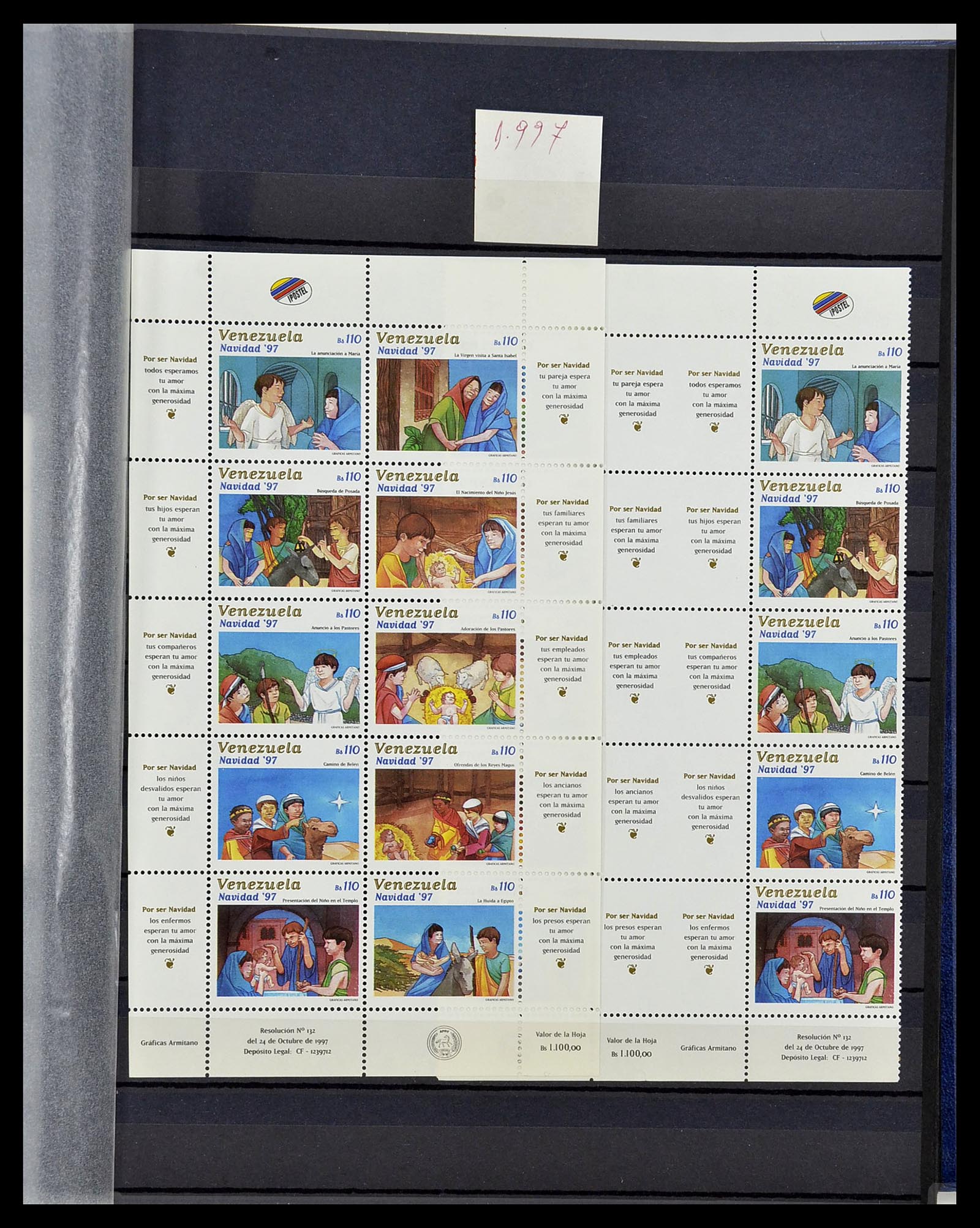34715 077 - Postzegelverzameling 34715 Venezuela 1859-2006.