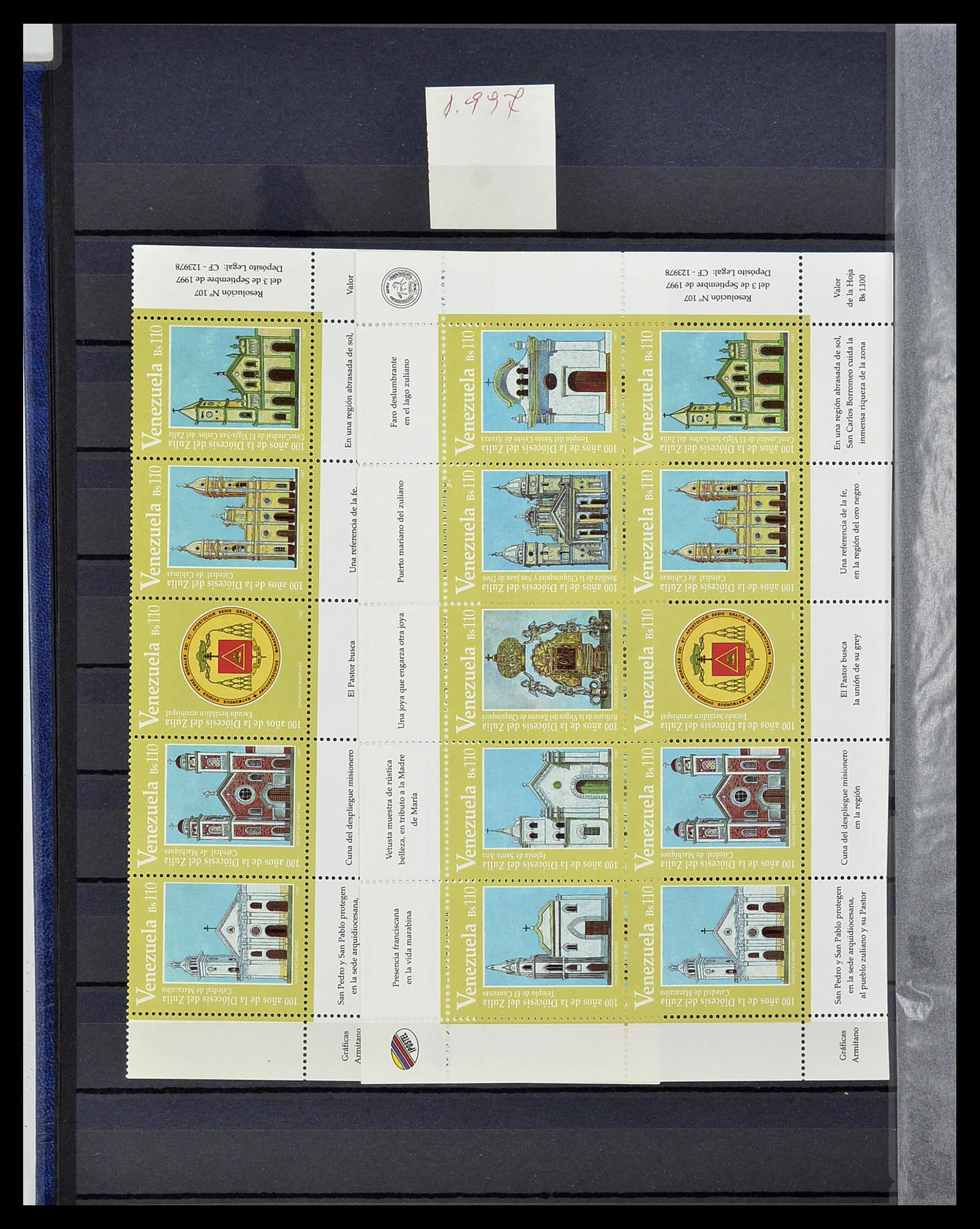 34715 079 - Postzegelverzameling 34715 Venezuela 1859-2006.