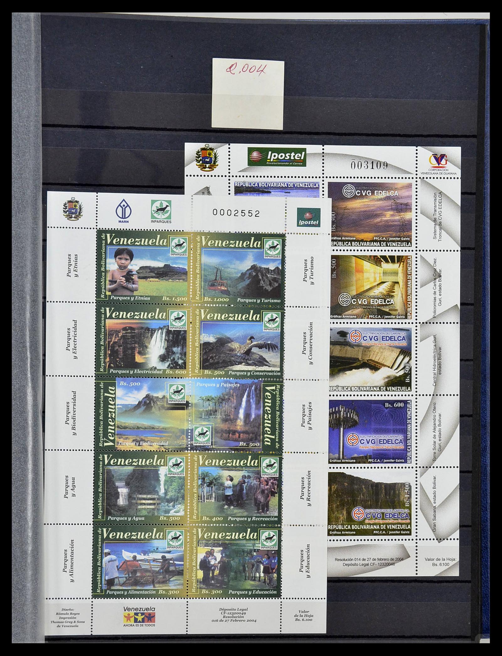 34715 084 - Postzegelverzameling 34715 Venezuela 1859-2006.