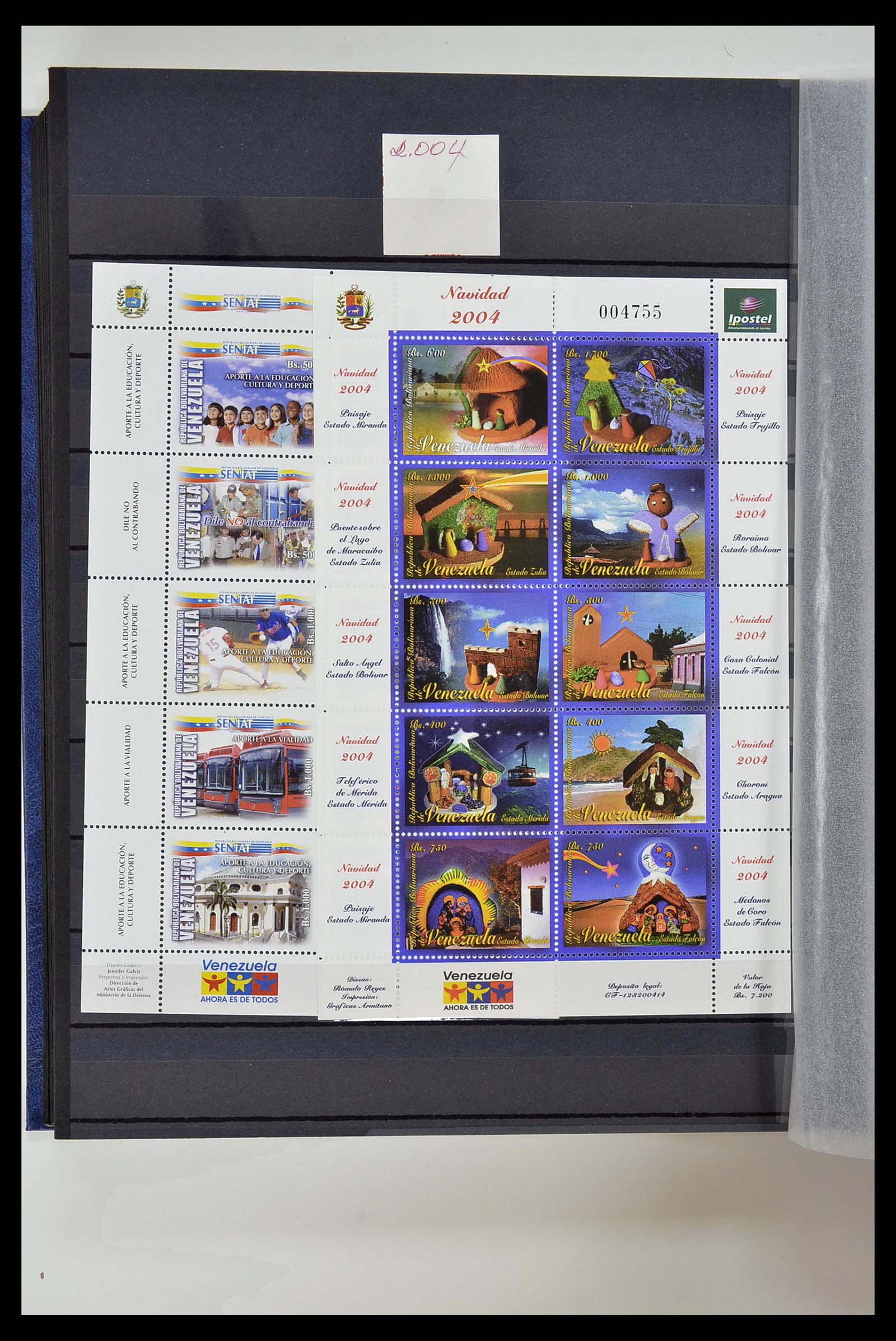 34715 089 - Postzegelverzameling 34715 Venezuela 1859-2006.