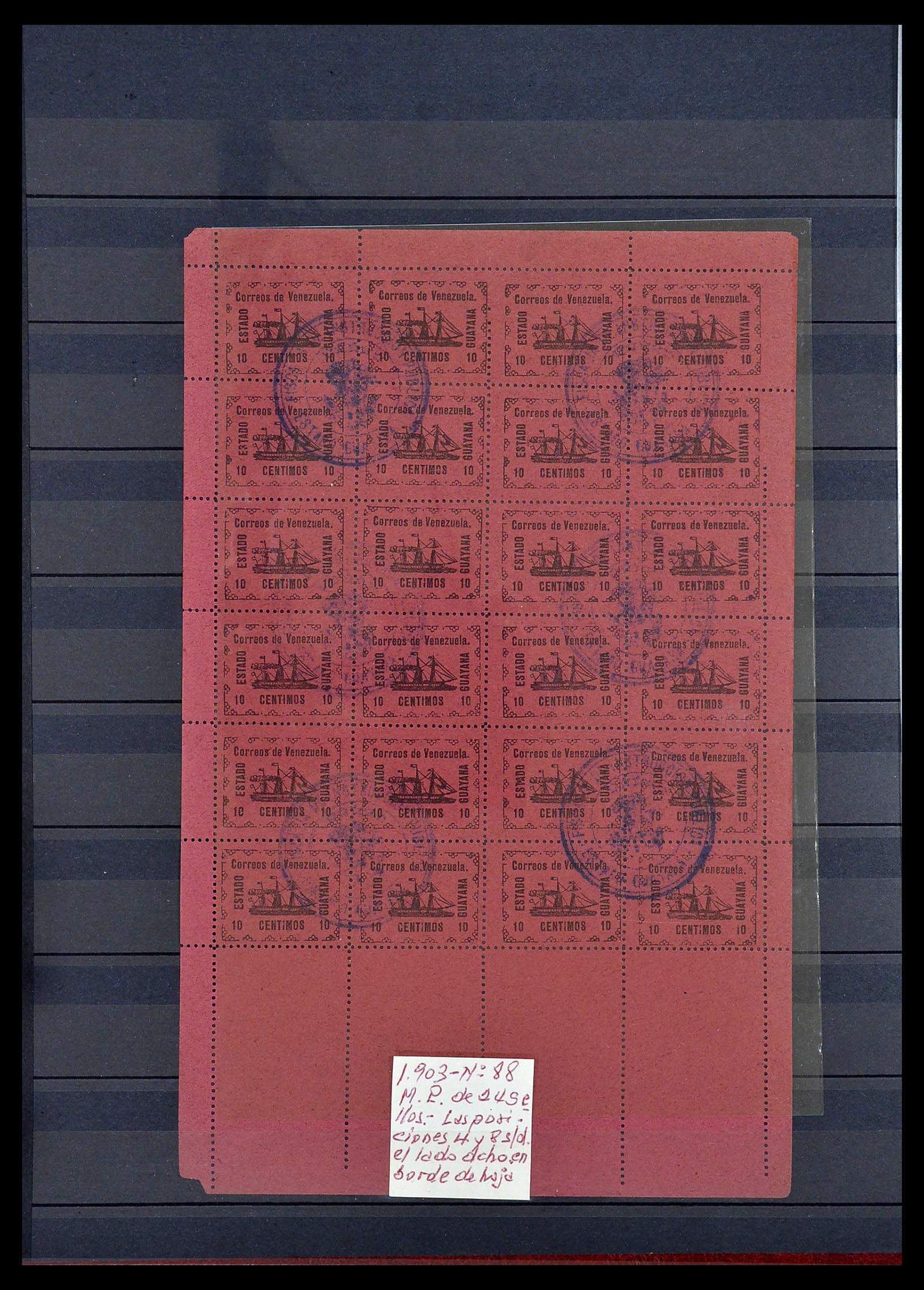 34716 006 - Postzegelverzameling 34716 Venezuela 1902-1903.