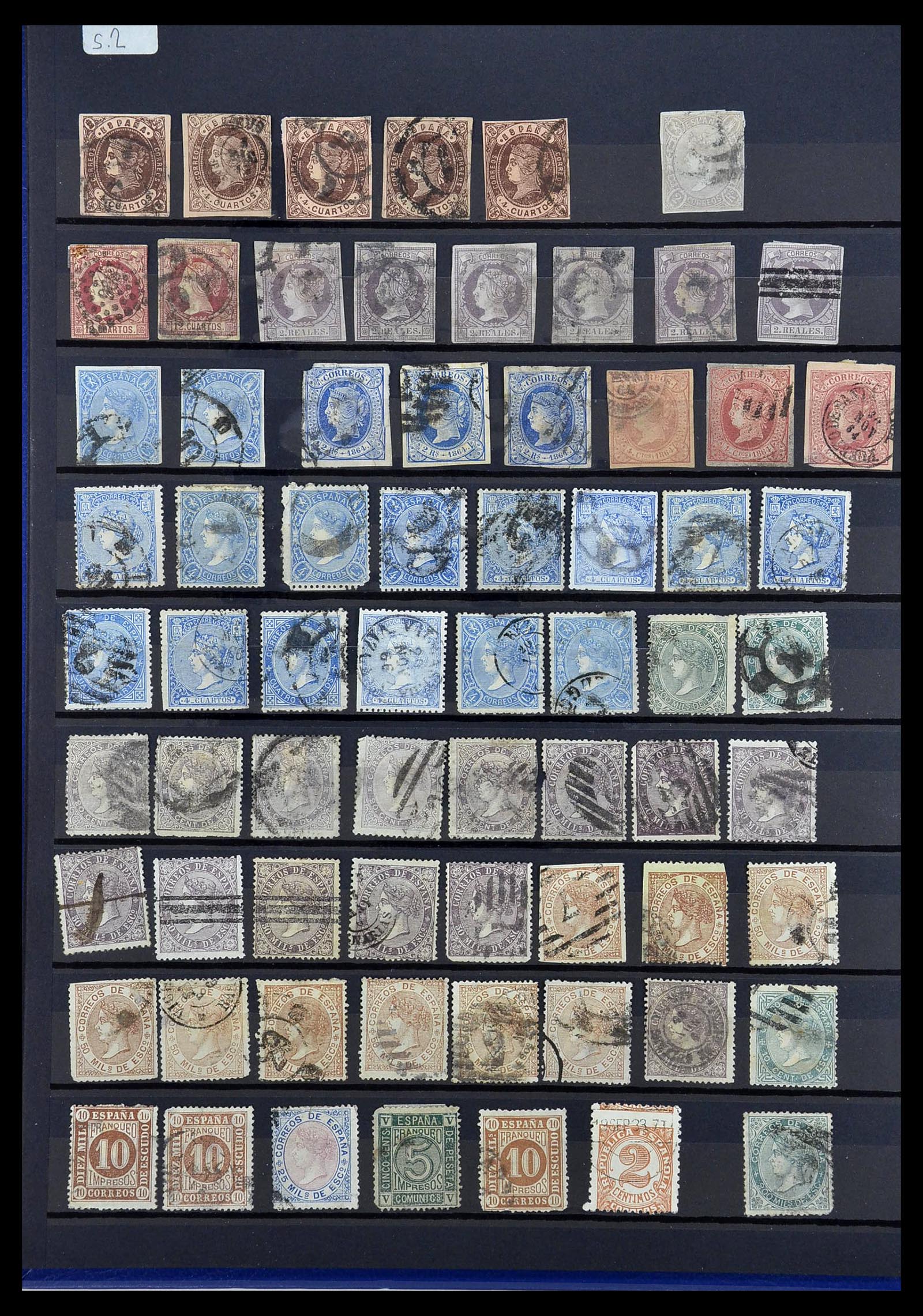 34717 002 - Postzegelverzameling 34717 Europa 1850-1920.