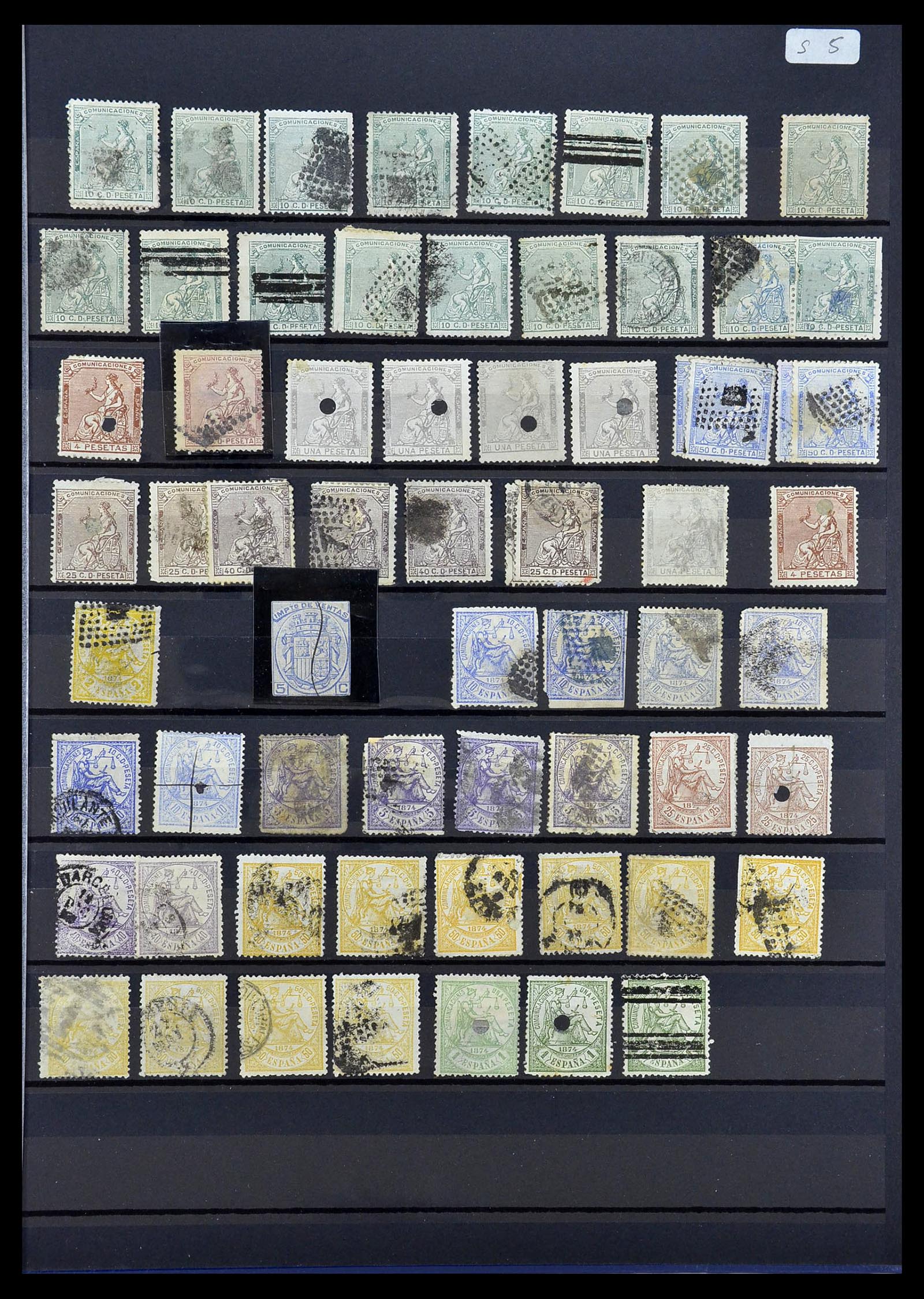 34717 005 - Postzegelverzameling 34717 Europa 1850-1920.