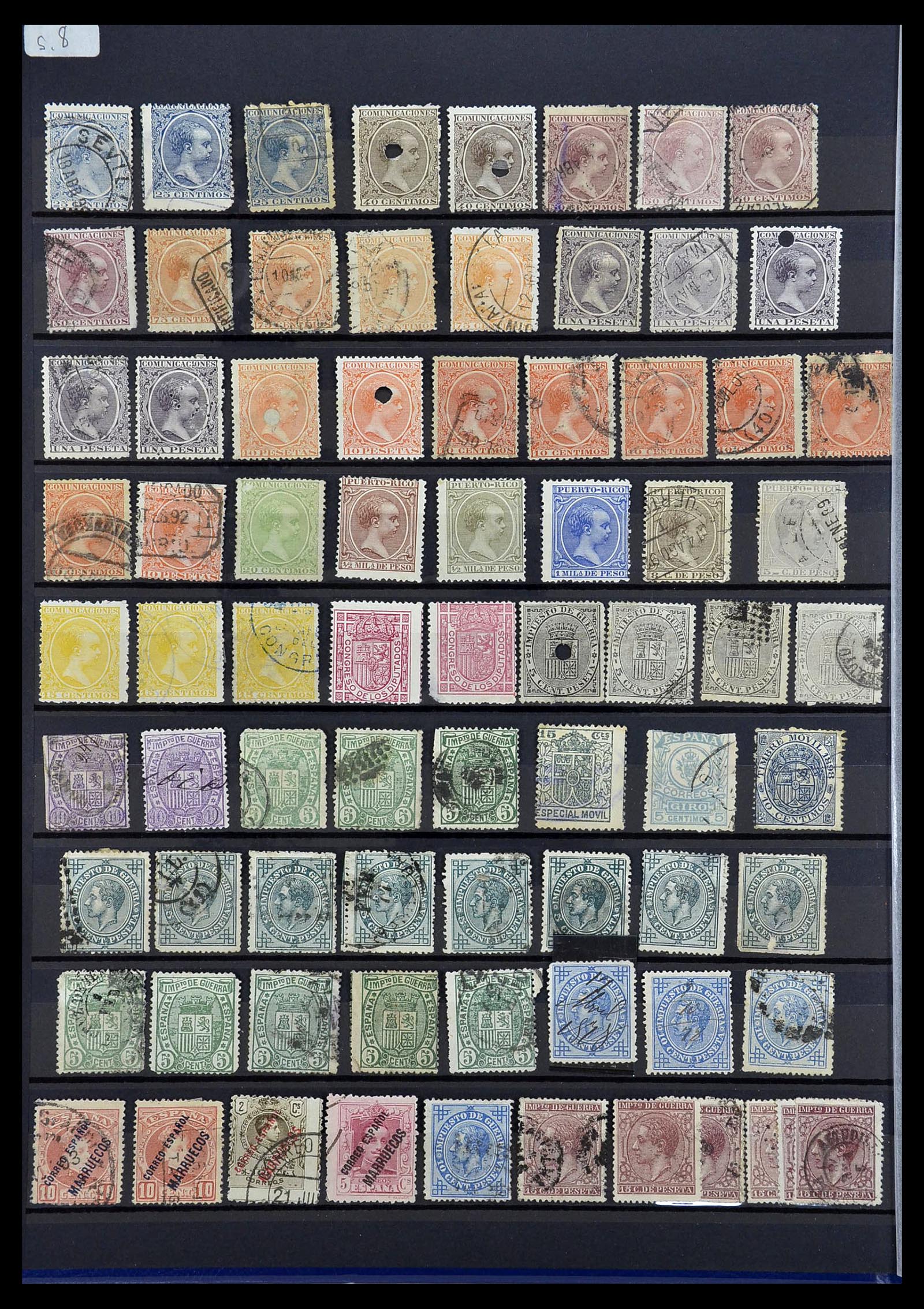 34717 008 - Postzegelverzameling 34717 Europa 1850-1920.