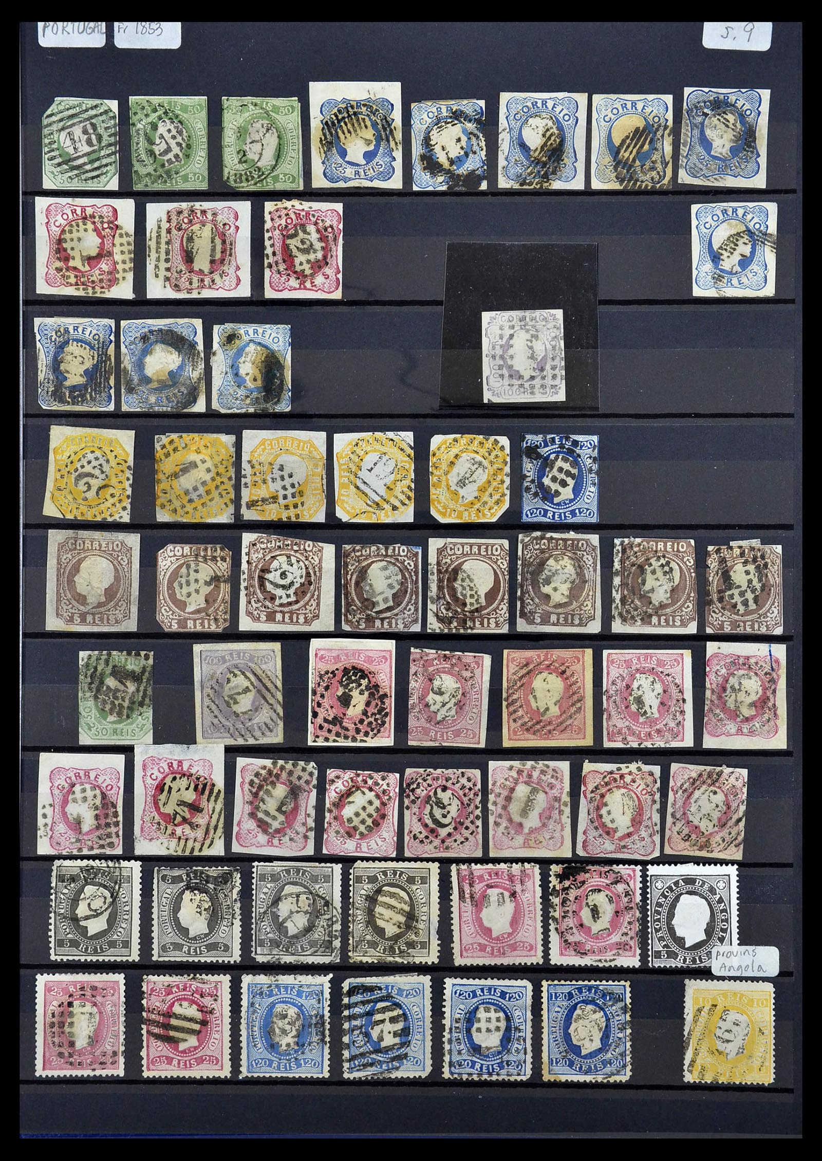 34717 009 - Postzegelverzameling 34717 Europa 1850-1920.