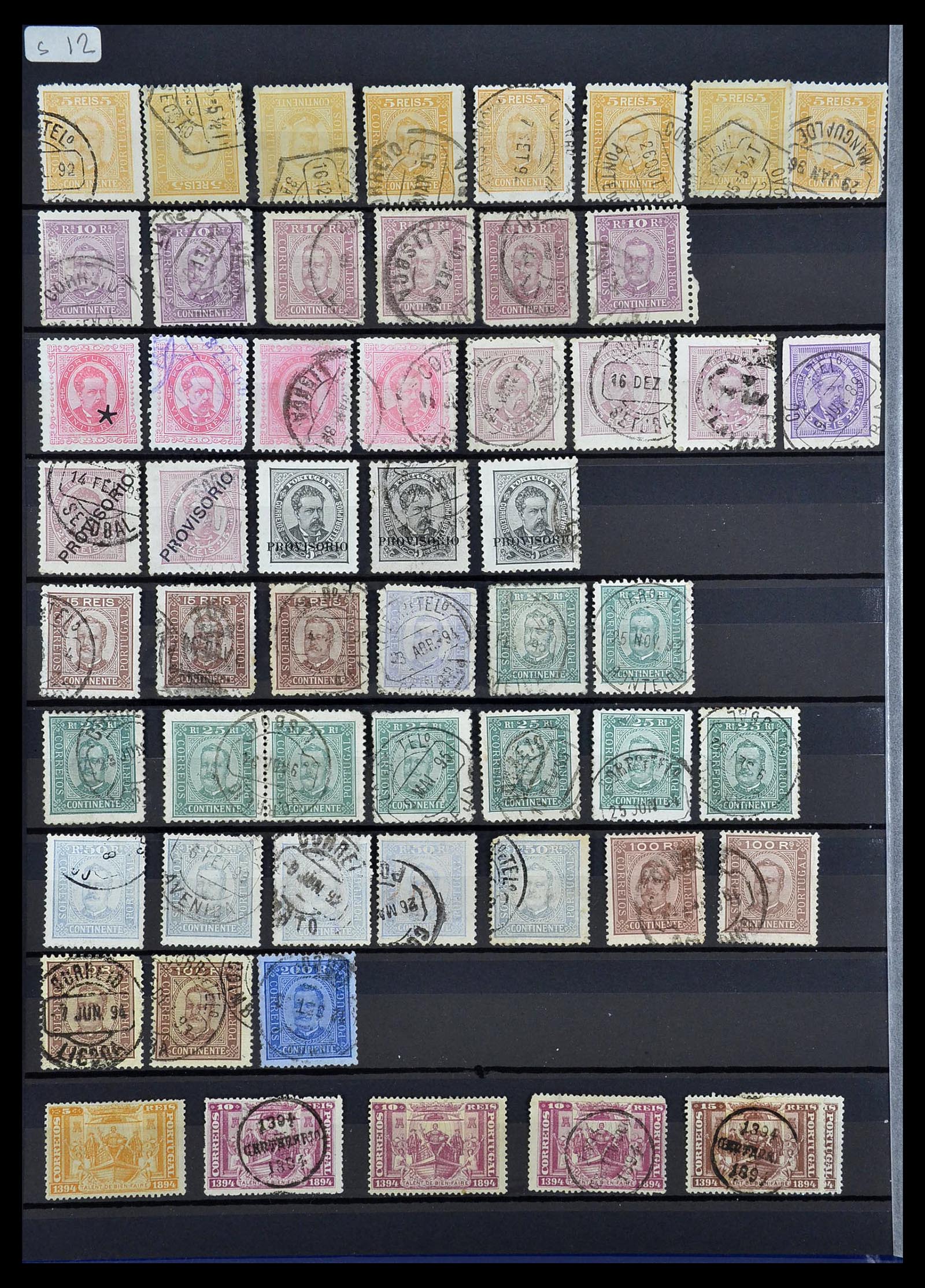 34717 012 - Postzegelverzameling 34717 Europa 1850-1920.