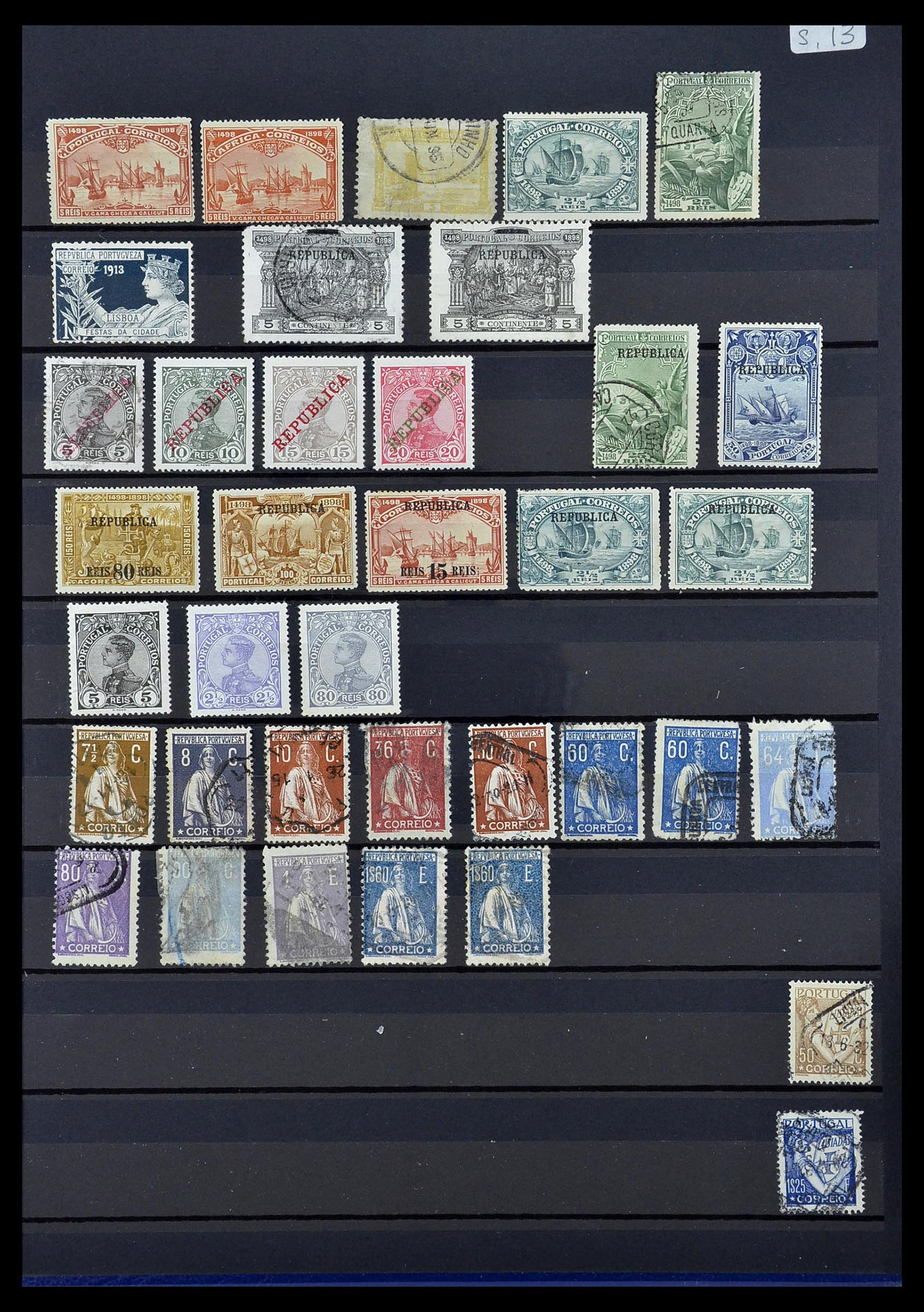 34717 013 - Postzegelverzameling 34717 Europa 1850-1920.