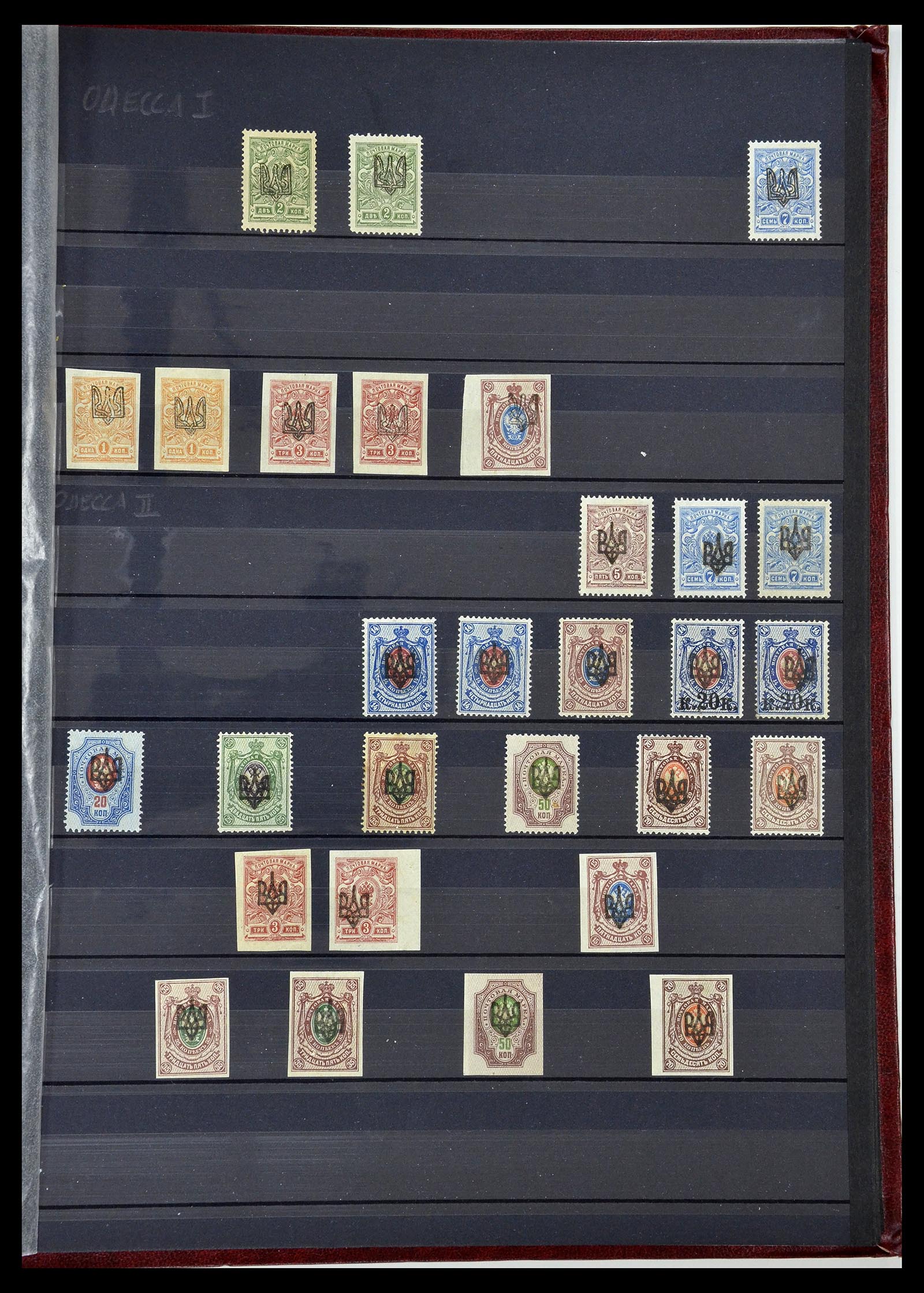 34718 021 - Postzegelverzameling 34718 Oekraïne 1918-1945.