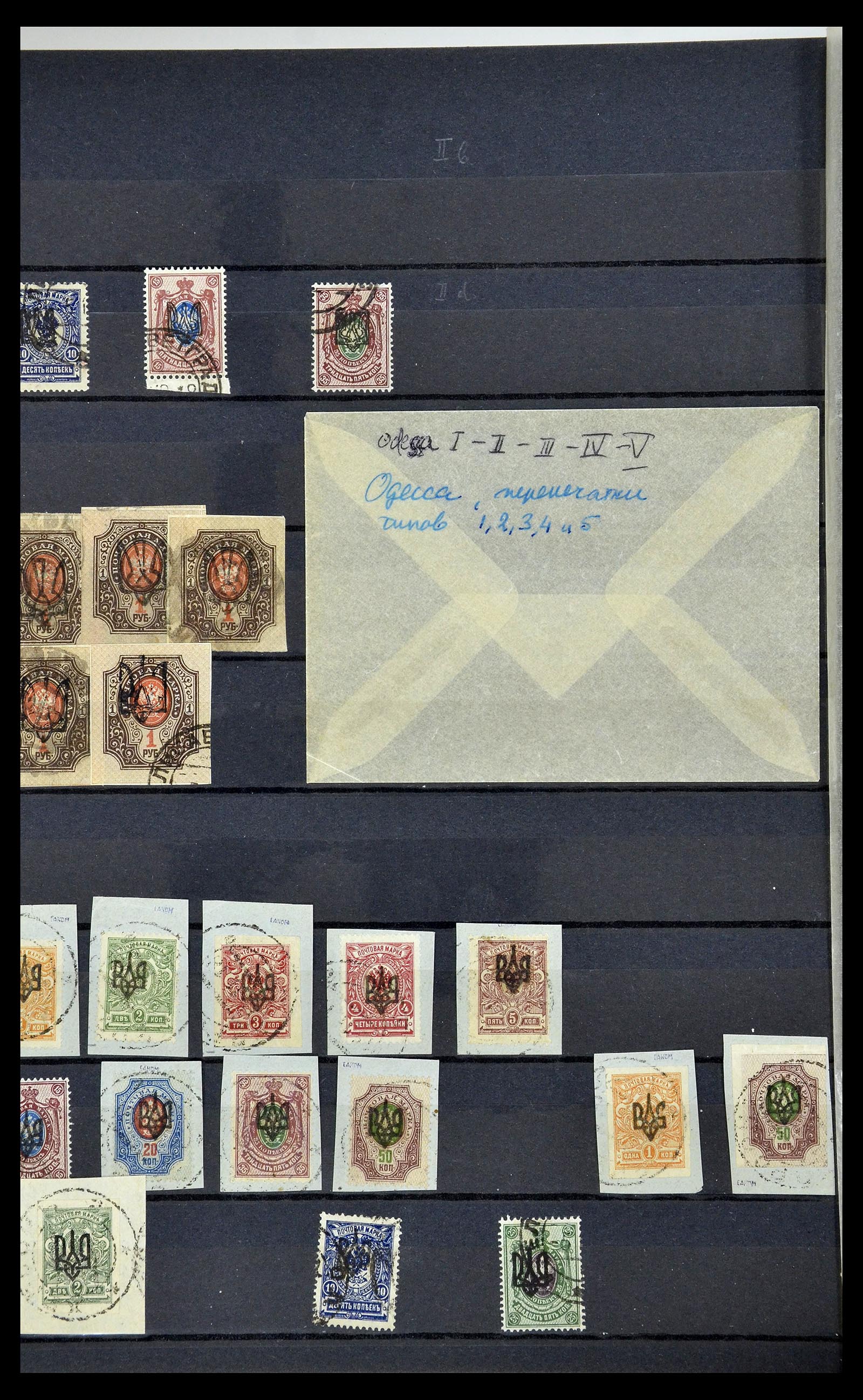 34718 045 - Postzegelverzameling 34718 Oekraïne 1918-1945.