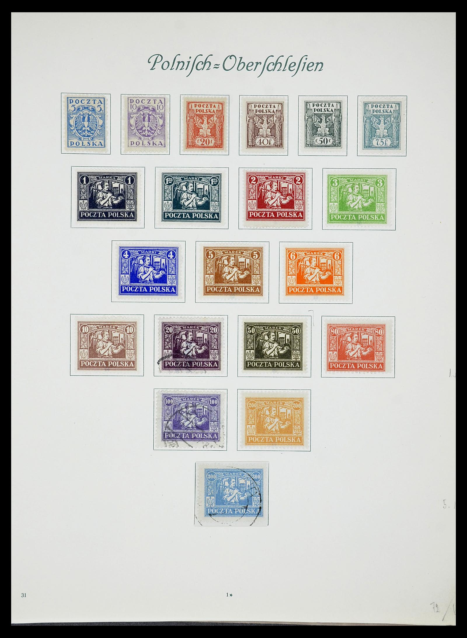 34719 017 - Postzegelverzameling 34719 Duitse bezettingen en gebieden 1914-1945.
