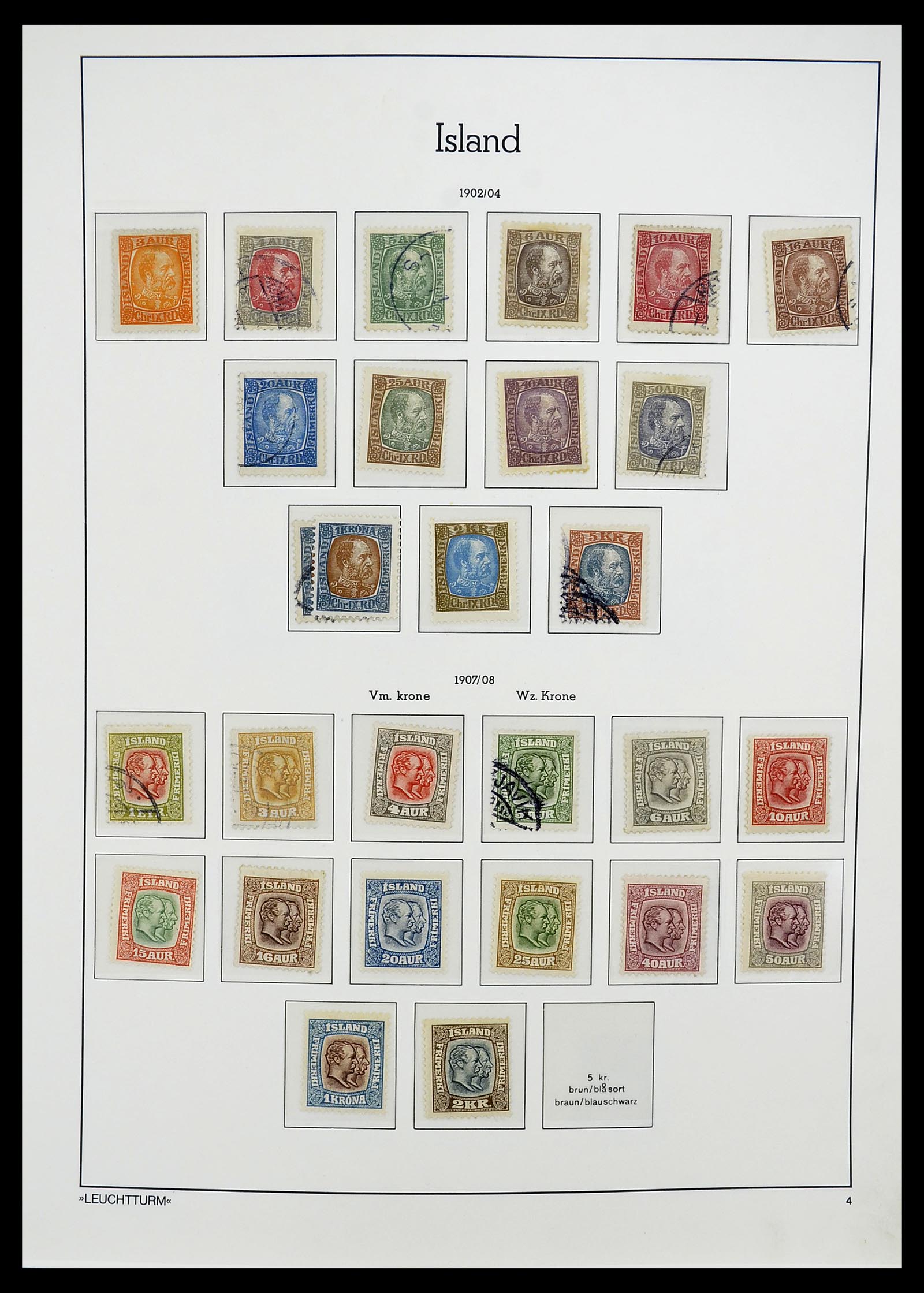 34720 004 - Postzegelverzameling 34720 IJsland 1873-2020!!