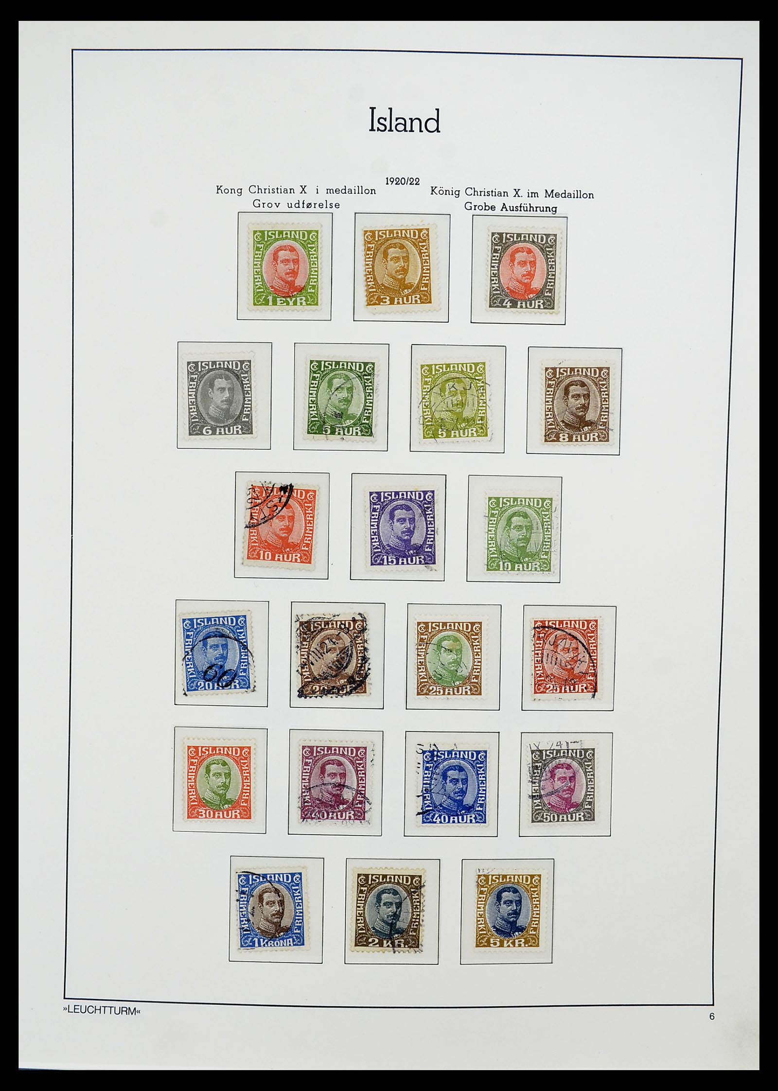 34720 006 - Postzegelverzameling 34720 IJsland 1873-2020!!
