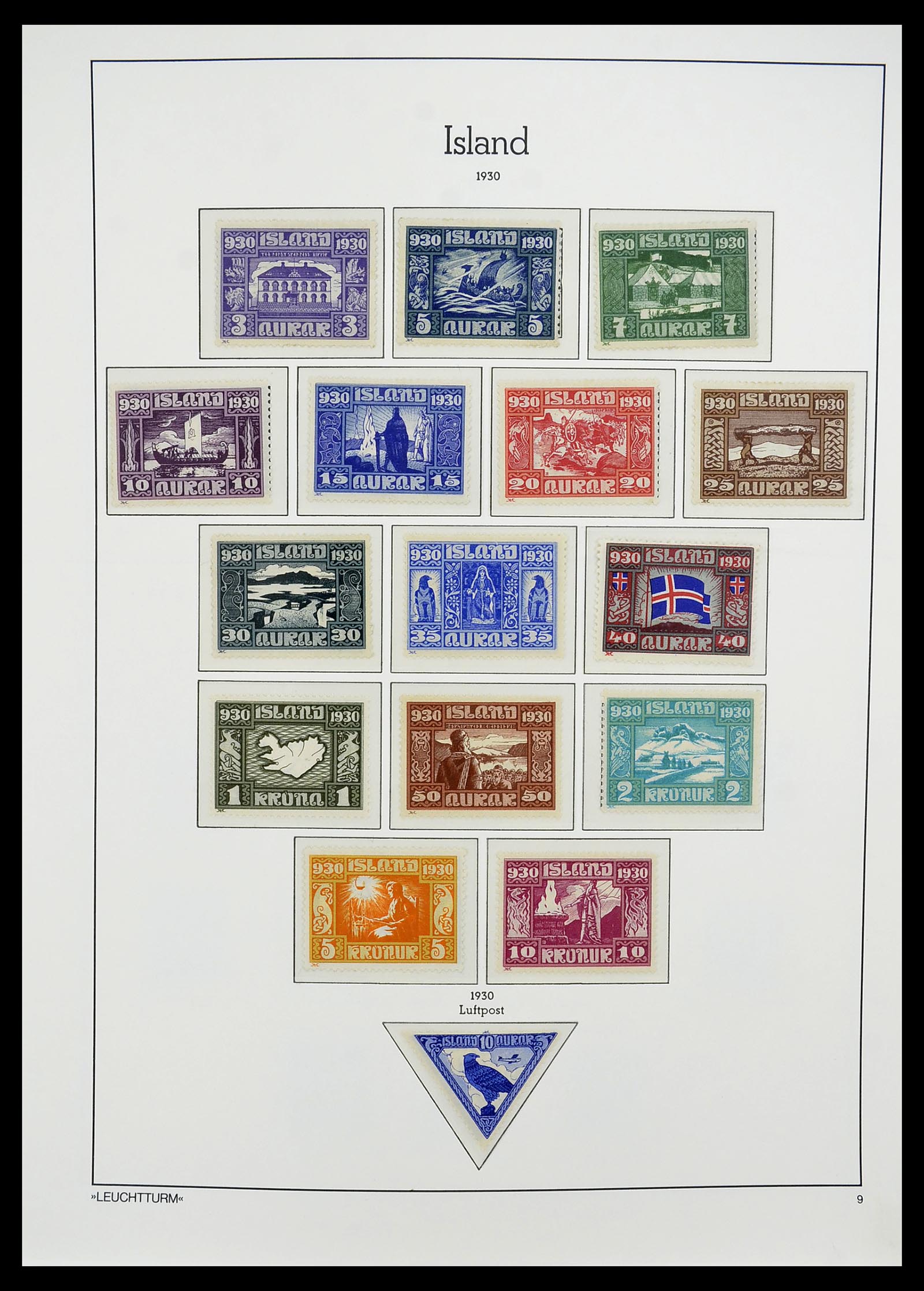 34720 009 - Postzegelverzameling 34720 IJsland 1873-2020!!