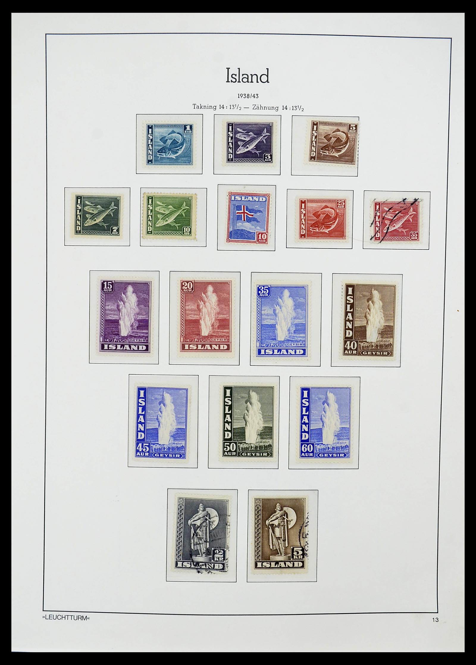 34720 013 - Postzegelverzameling 34720 IJsland 1873-2020!!
