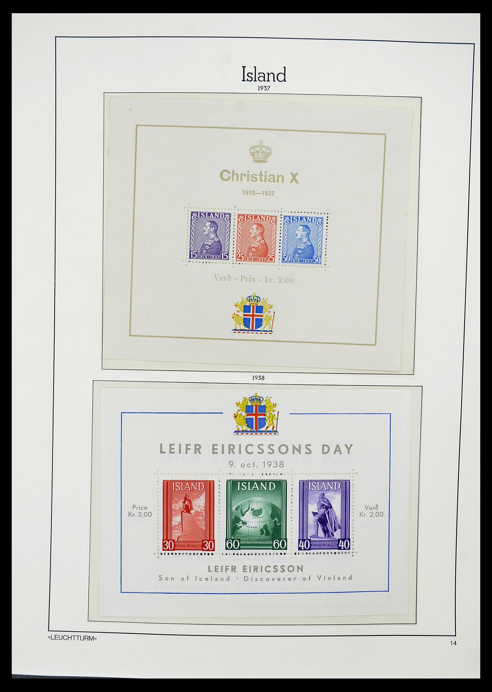 34720 014 - Postzegelverzameling 34720 IJsland 1873-2020!!