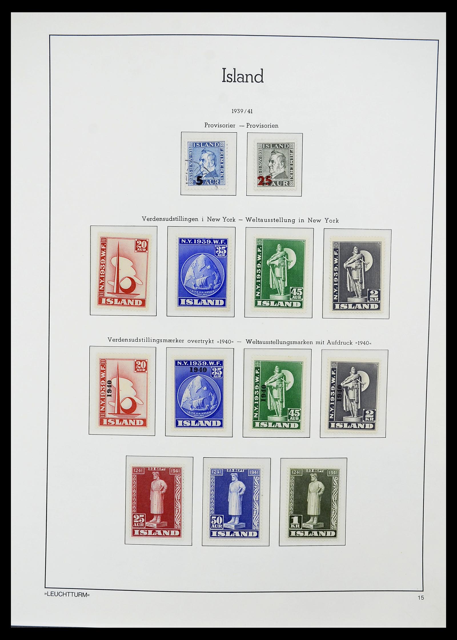34720 015 - Postzegelverzameling 34720 IJsland 1873-2020!!