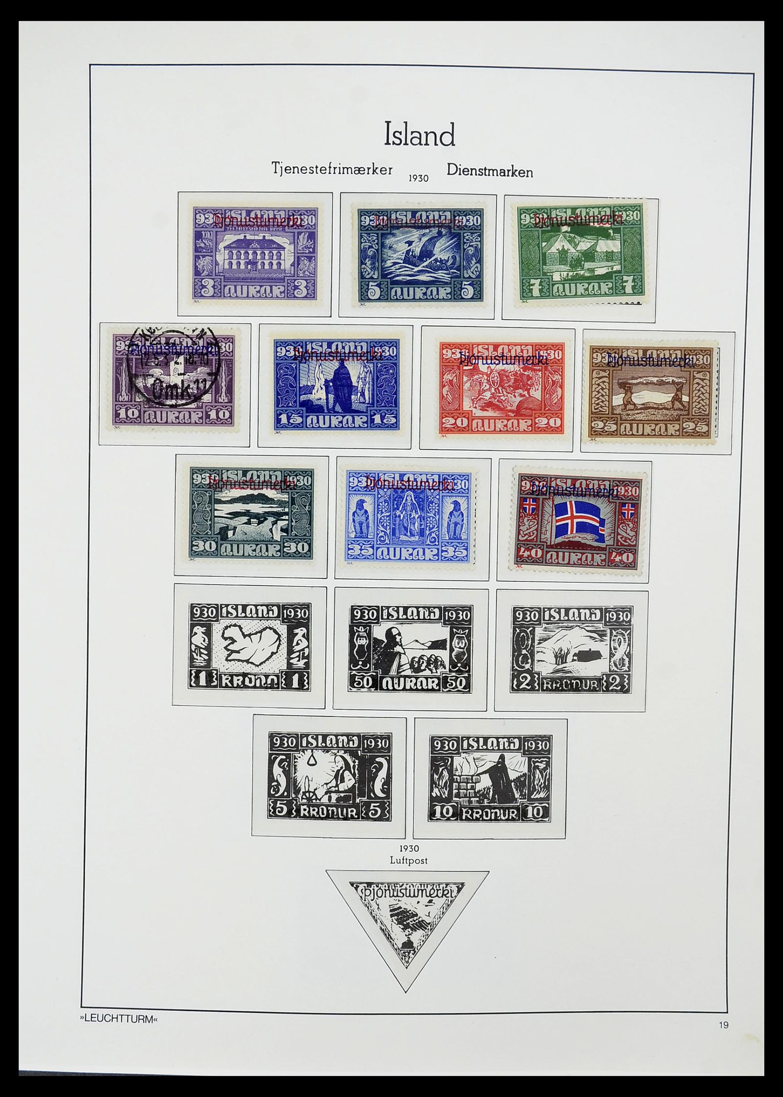 34720 019 - Postzegelverzameling 34720 IJsland 1873-2020!!