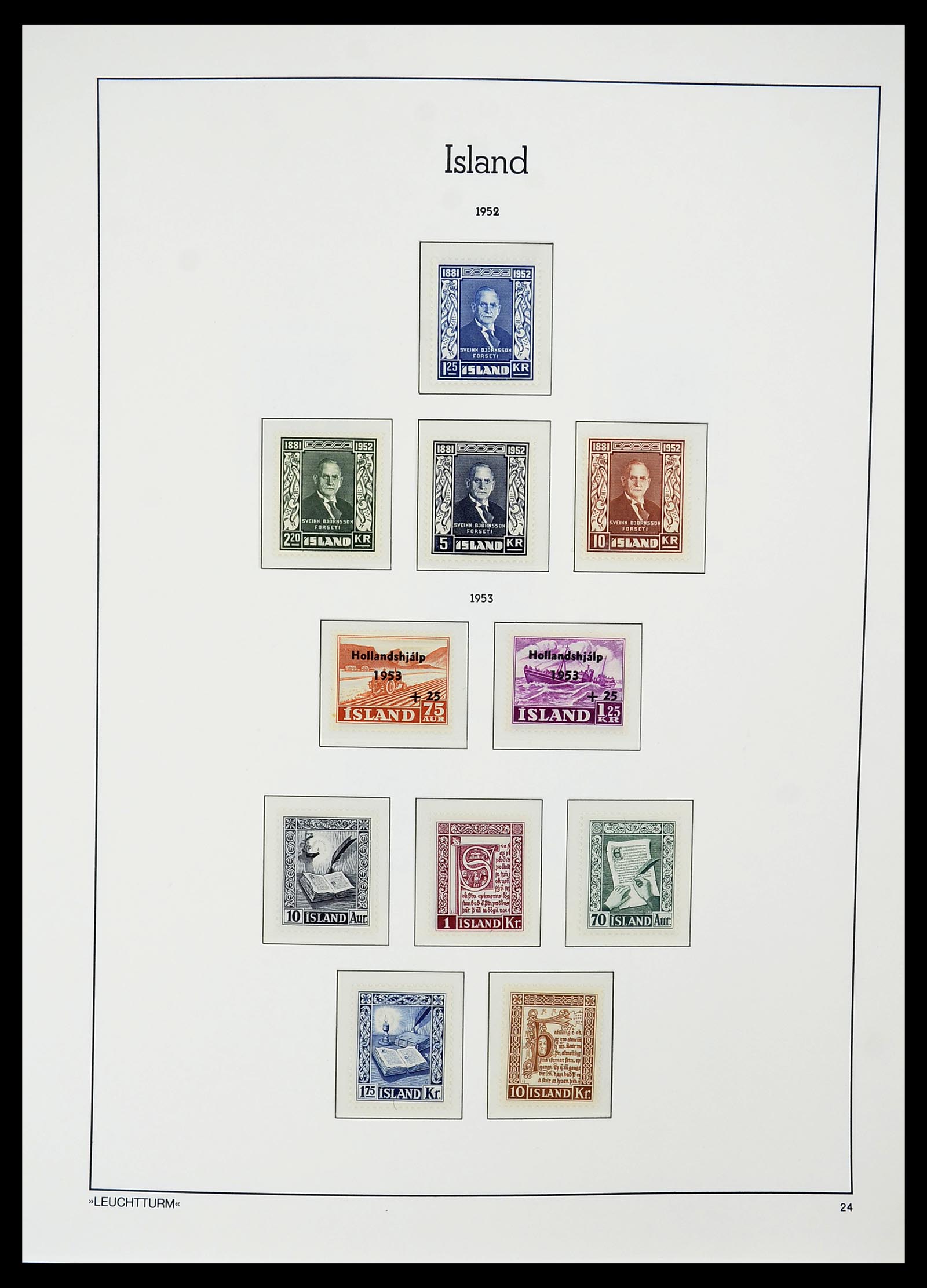 34720 024 - Postzegelverzameling 34720 IJsland 1873-2020!!