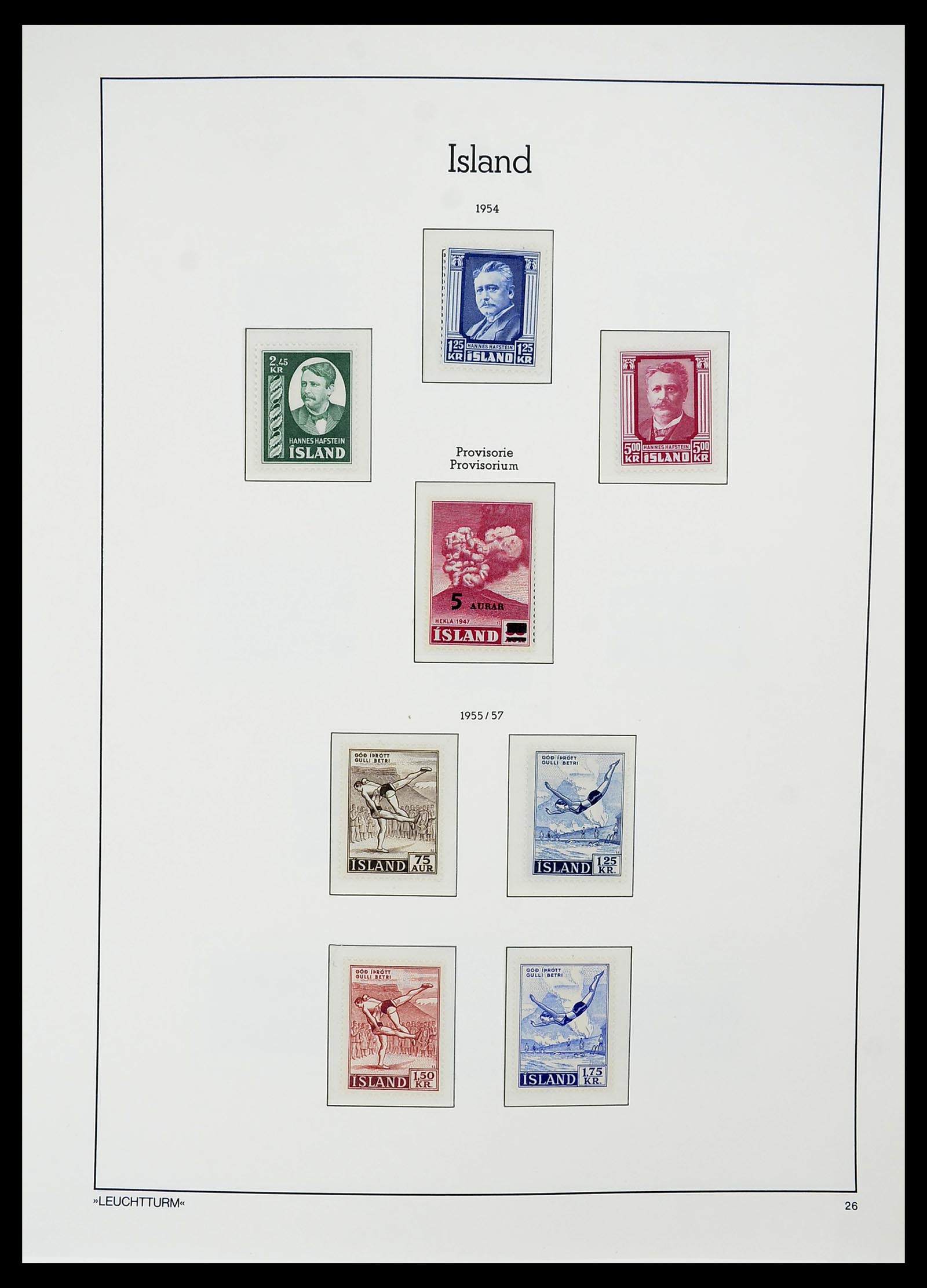 34720 025 - Postzegelverzameling 34720 IJsland 1873-2020!!