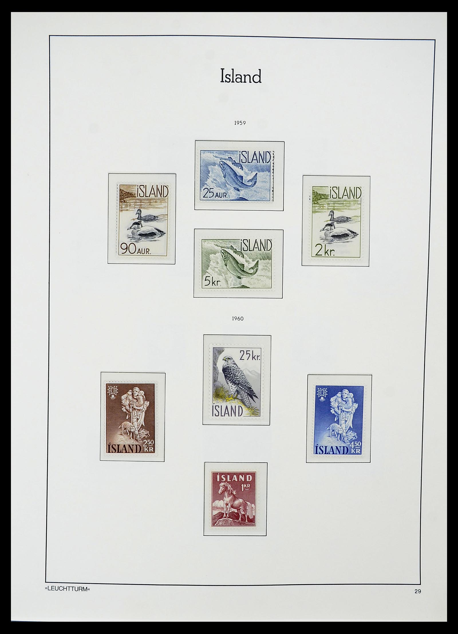 34720 029 - Postzegelverzameling 34720 IJsland 1873-2020!!
