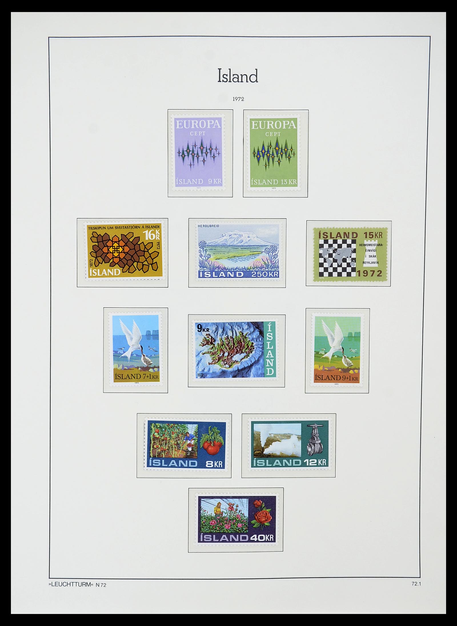 34720 043 - Postzegelverzameling 34720 IJsland 1873-2020!!