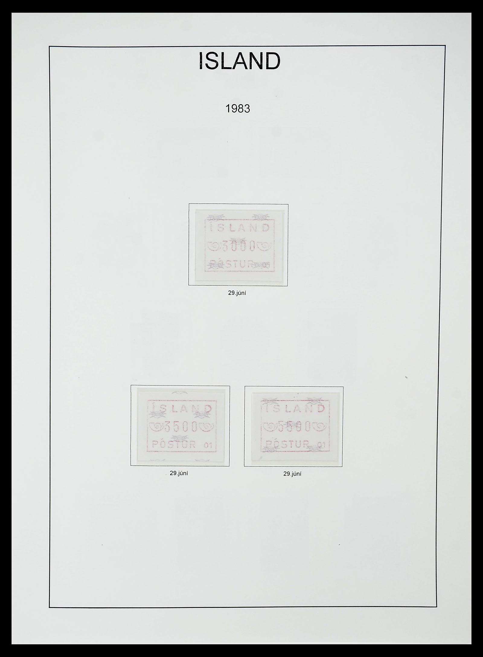 34720 060 - Stamp Collection 34720 Iceland 1873-2020!!