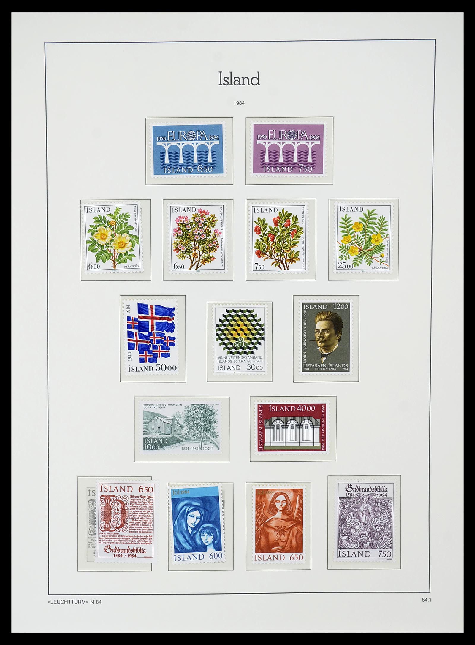 34720 061 - Stamp Collection 34720 Iceland 1873-2020!!