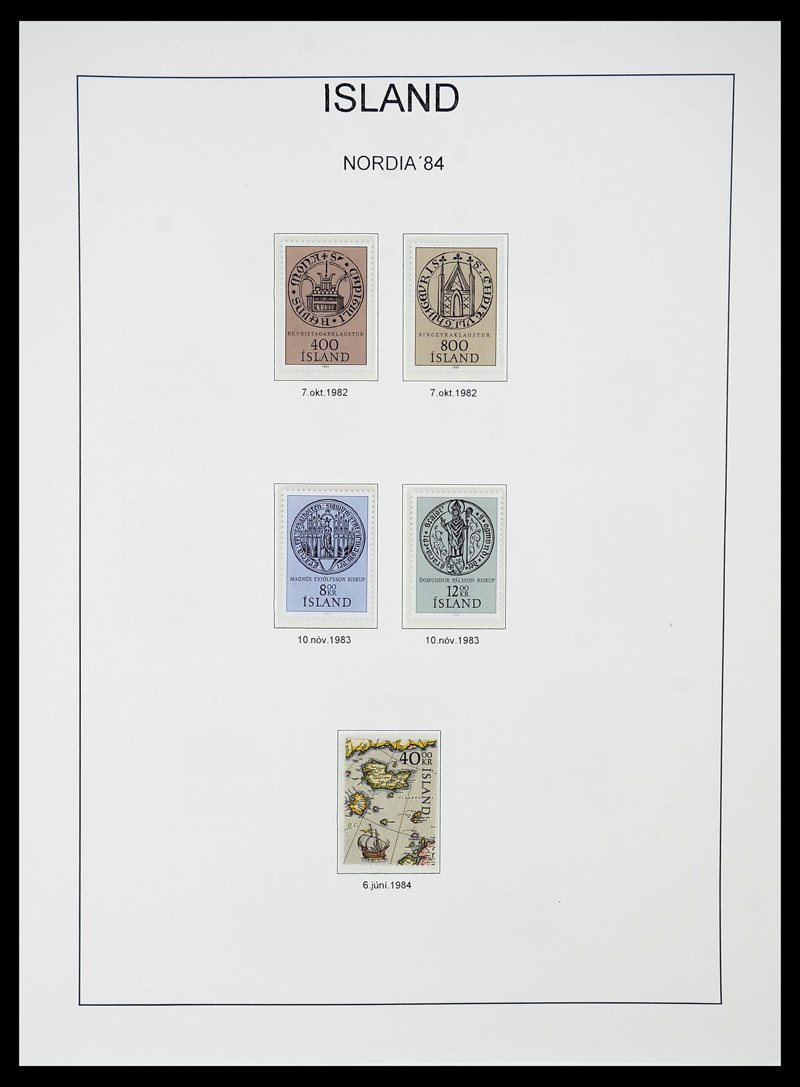 34720 063 - Stamp Collection 34720 Iceland 1873-2020!!