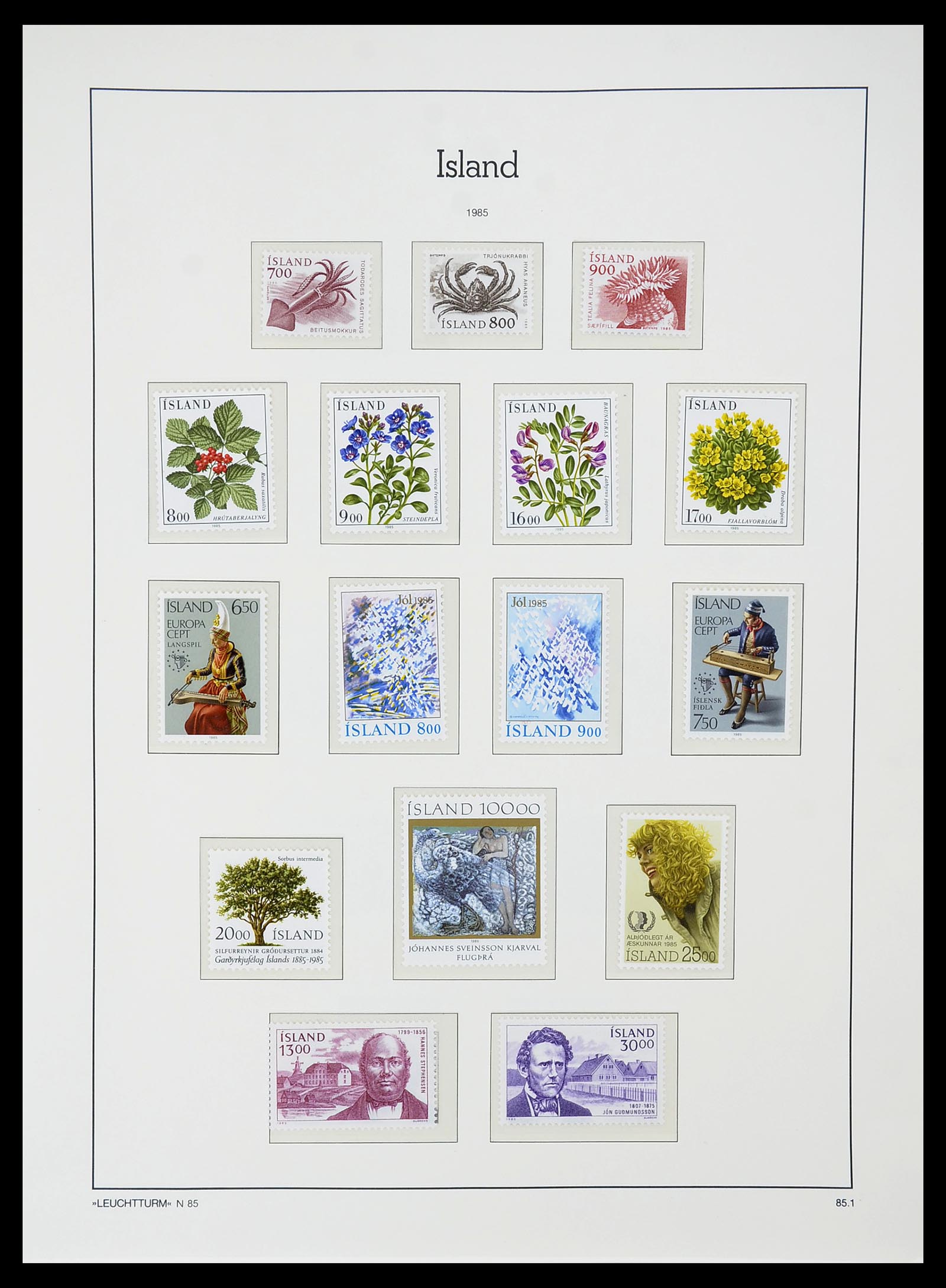 34720 064 - Stamp Collection 34720 Iceland 1873-2020!!