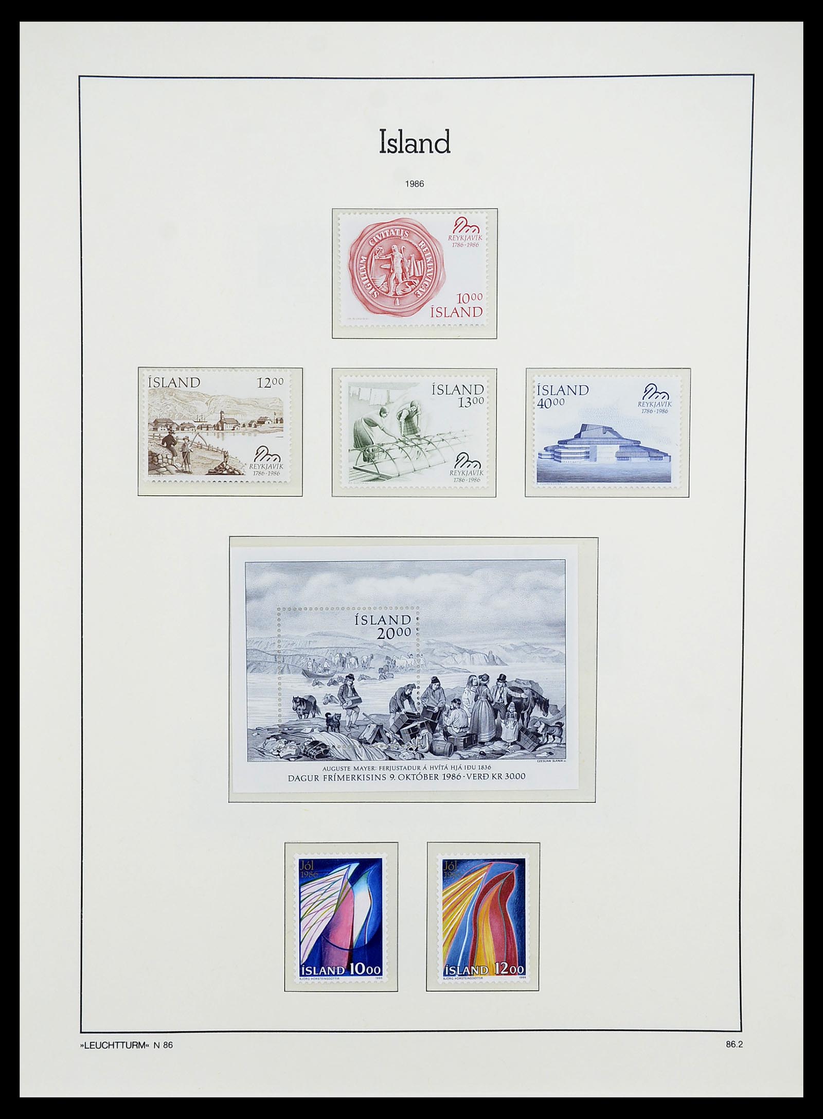 34720 066 - Stamp Collection 34720 Iceland 1873-2020!!