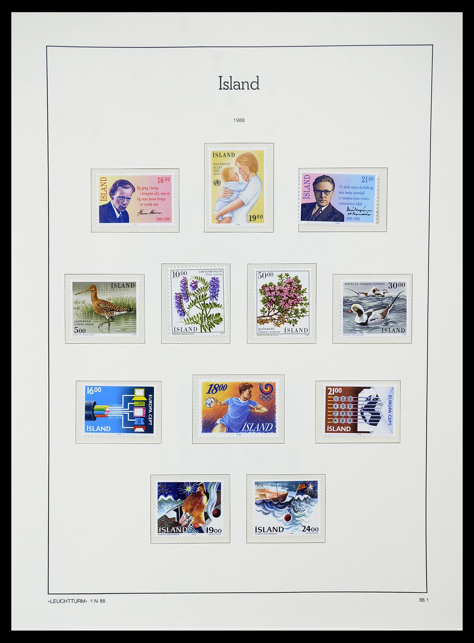 34720 070 - Stamp Collection 34720 Iceland 1873-2020!!