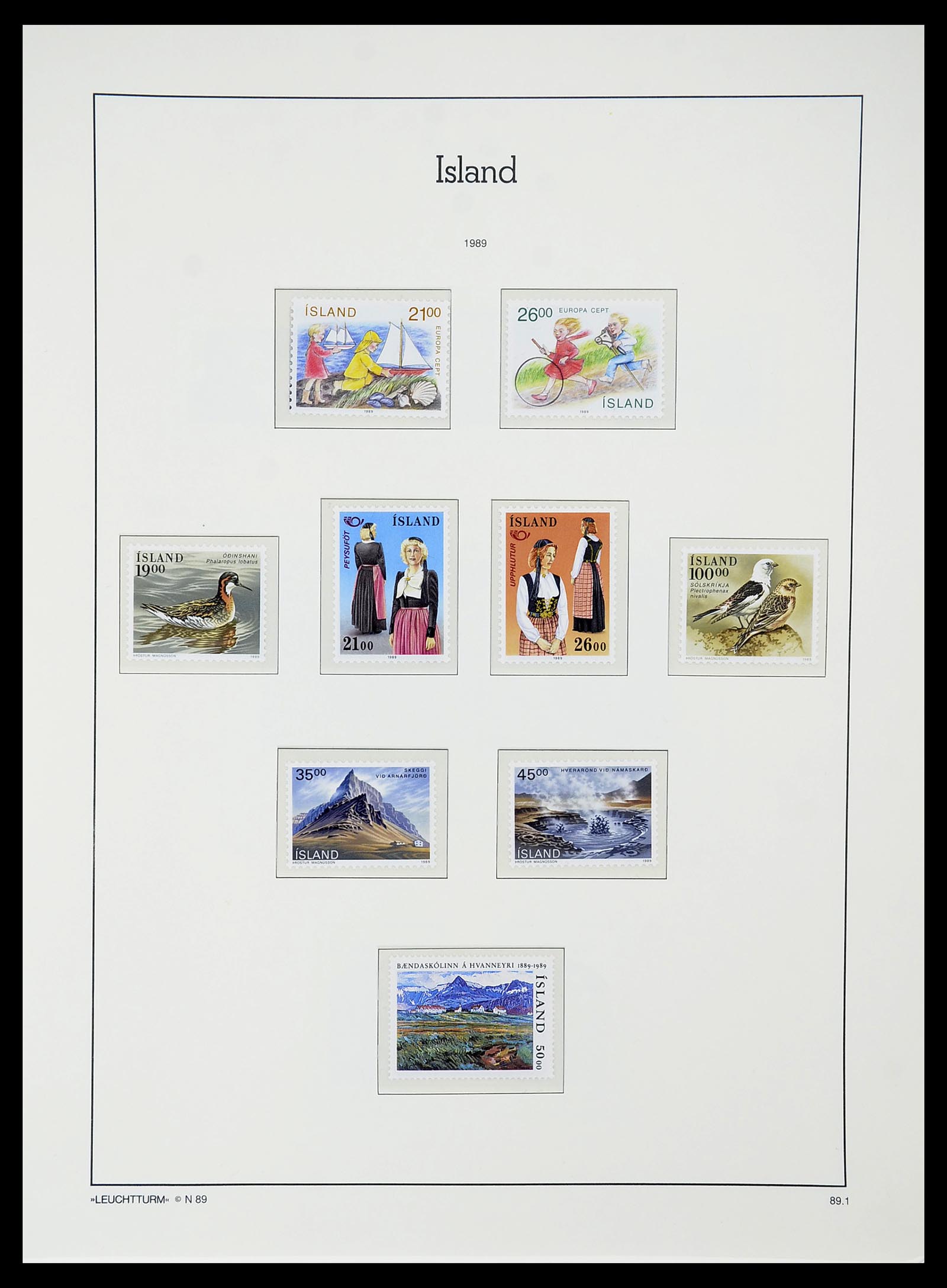 34720 075 - Stamp Collection 34720 Iceland 1873-2020!!