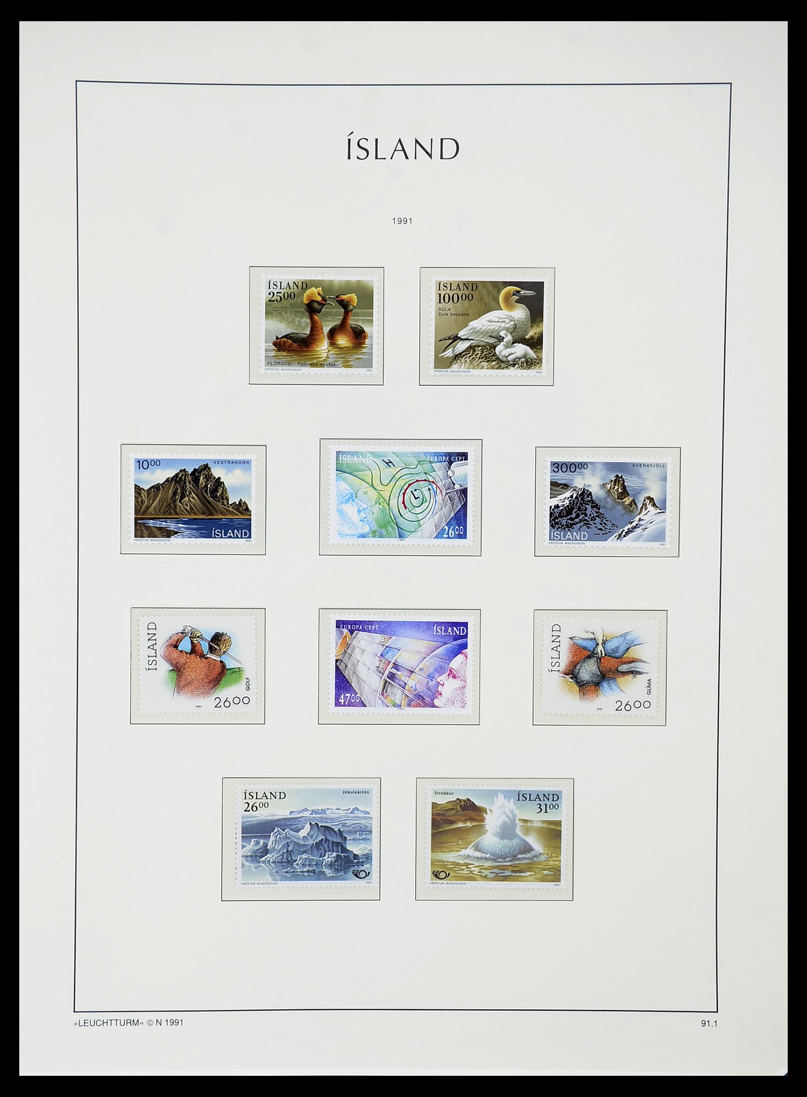34720 080 - Stamp Collection 34720 Iceland 1873-2020!!