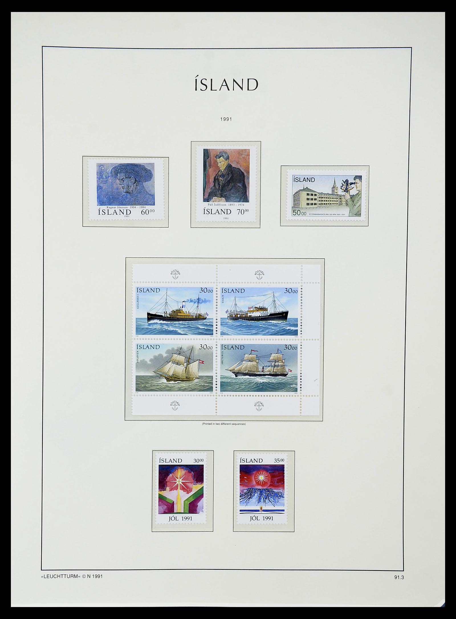 34720 083 - Stamp Collection 34720 Iceland 1873-2020!!