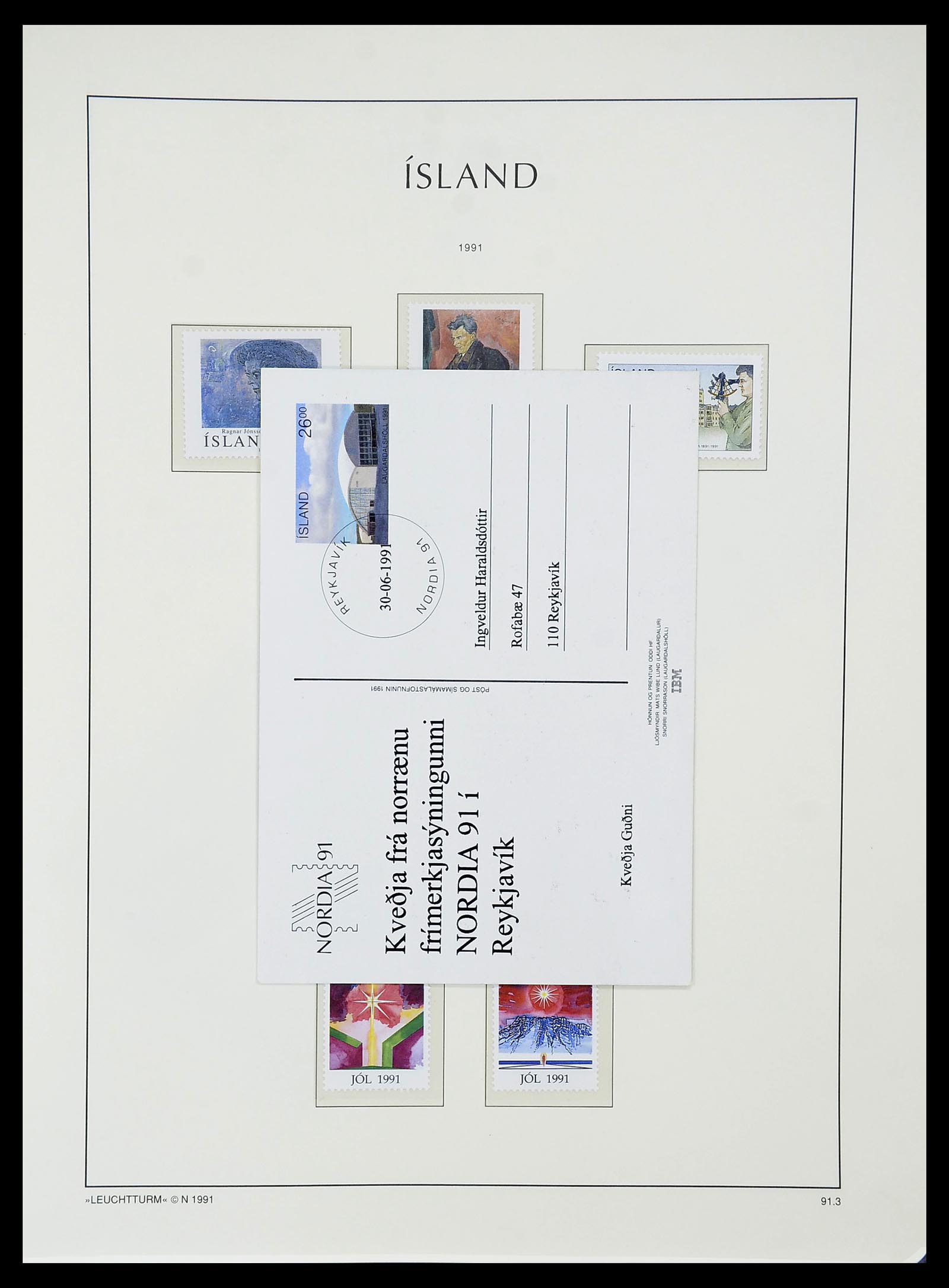 34720 084 - Stamp Collection 34720 Iceland 1873-2020!!