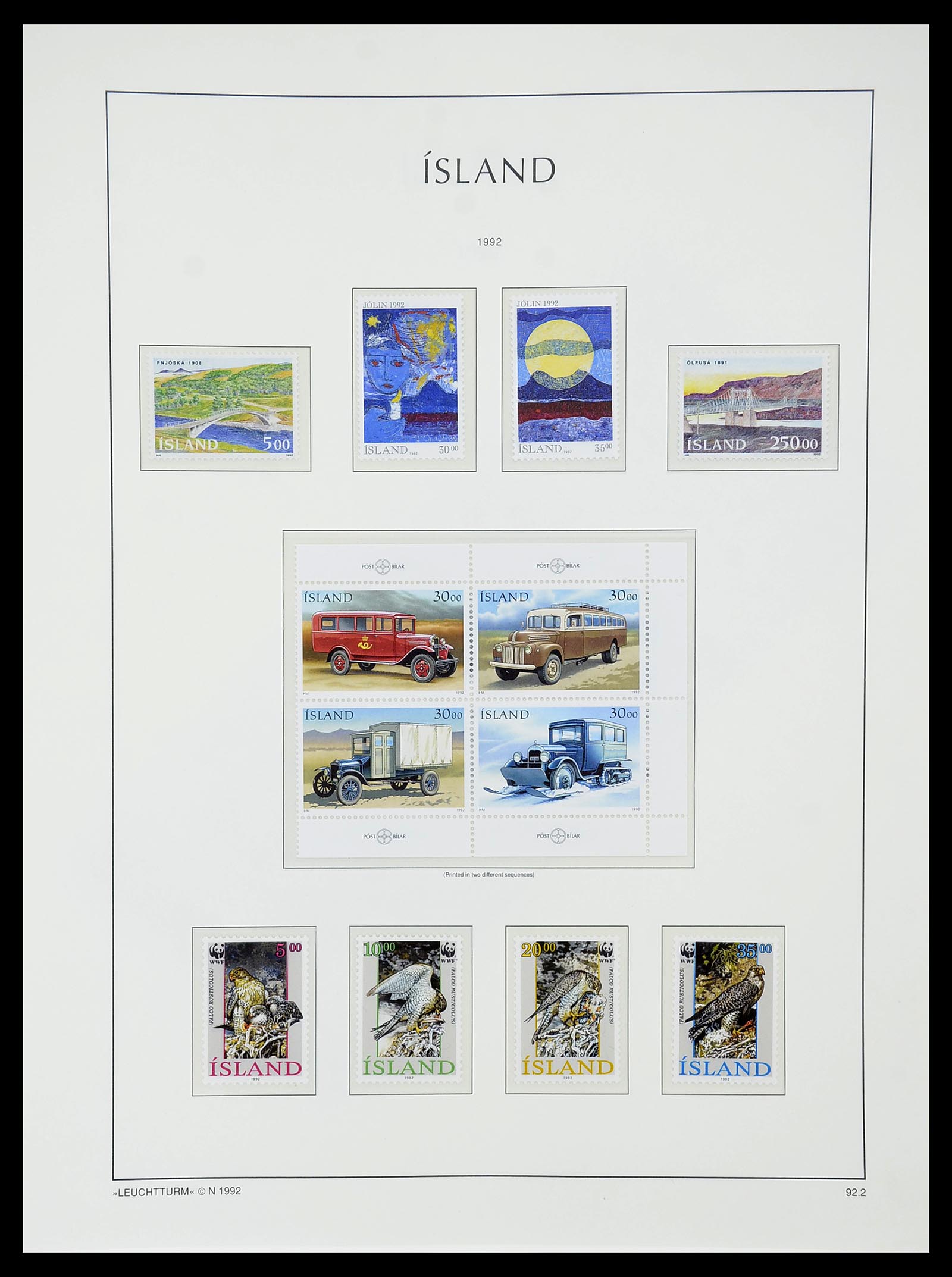 34720 090 - Stamp Collection 34720 Iceland 1873-2020!!