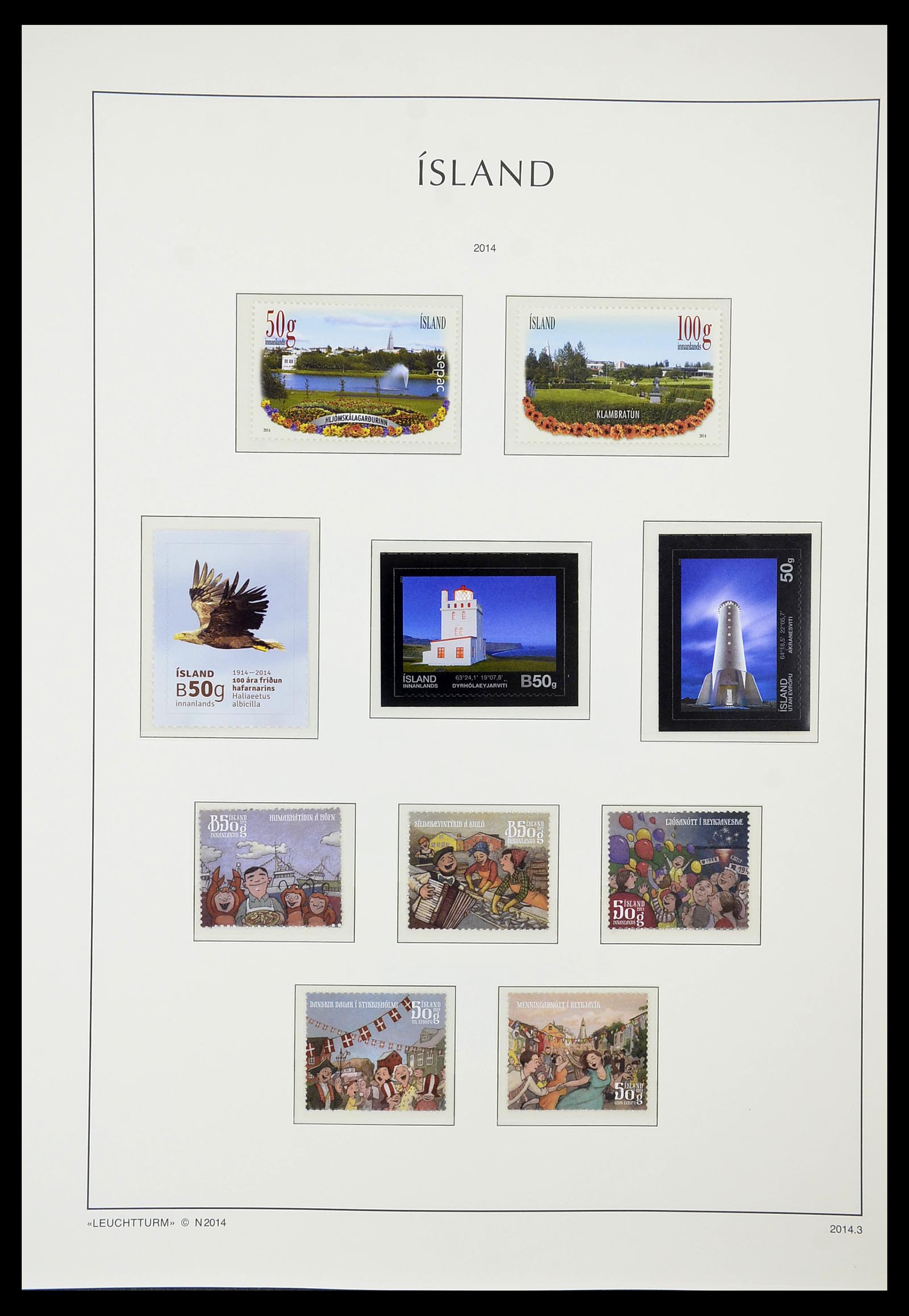 34720 281 - Postzegelverzameling 34720 IJsland 1873-2020!!
