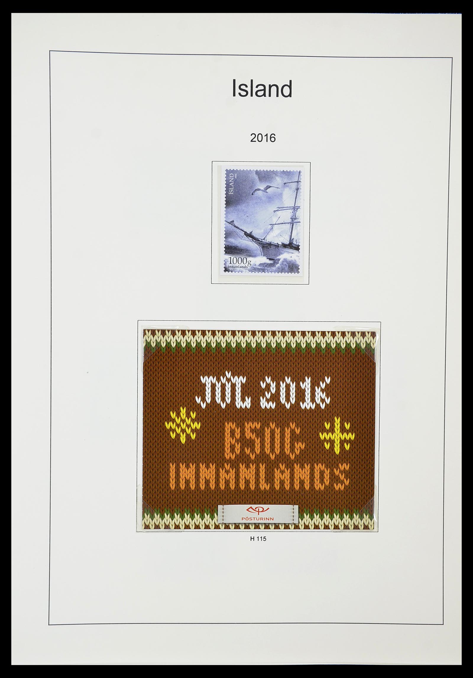 34720 298 - Postzegelverzameling 34720 IJsland 1873-2020!!