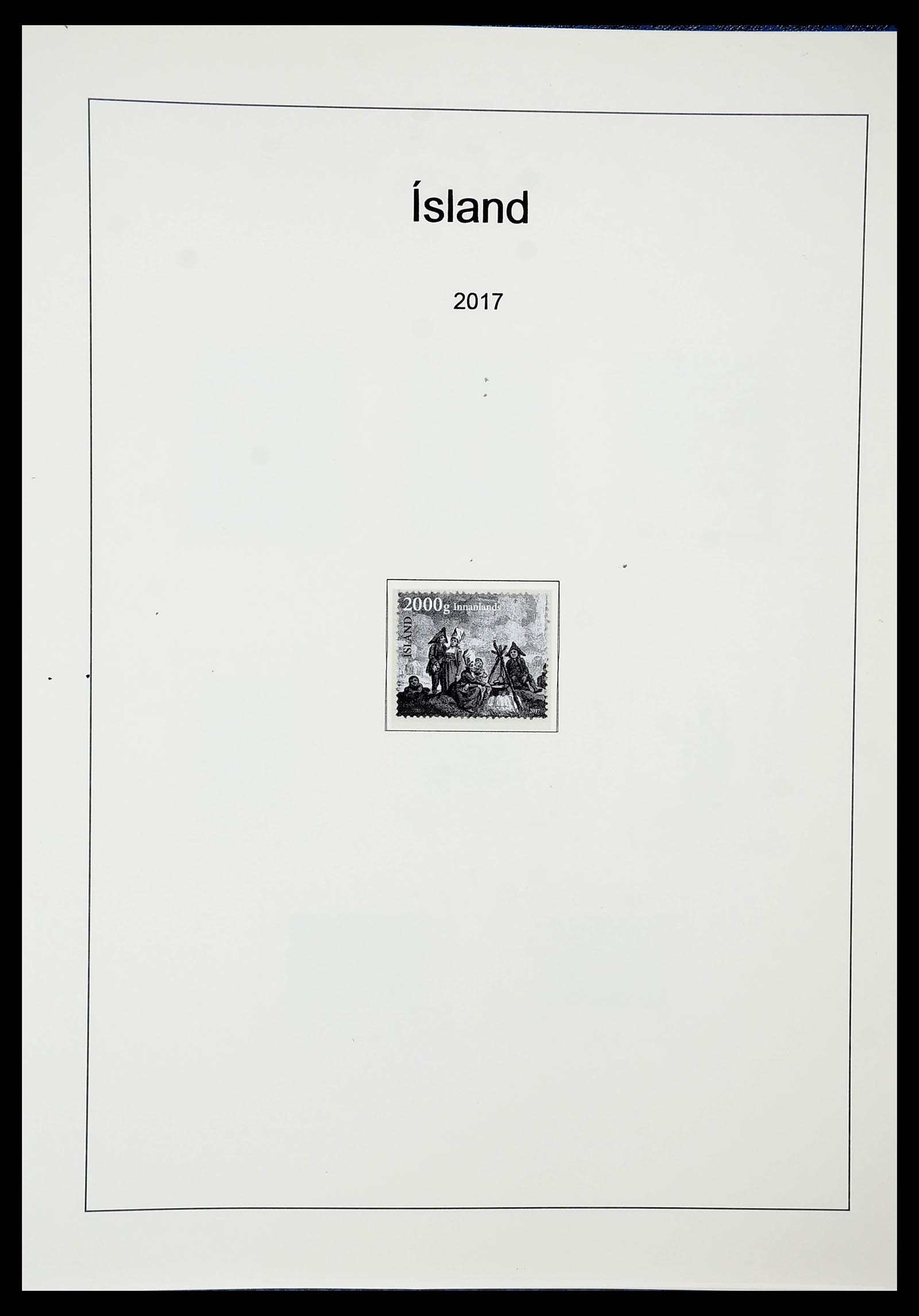 34720 300 - Postzegelverzameling 34720 IJsland 1873-2020!!