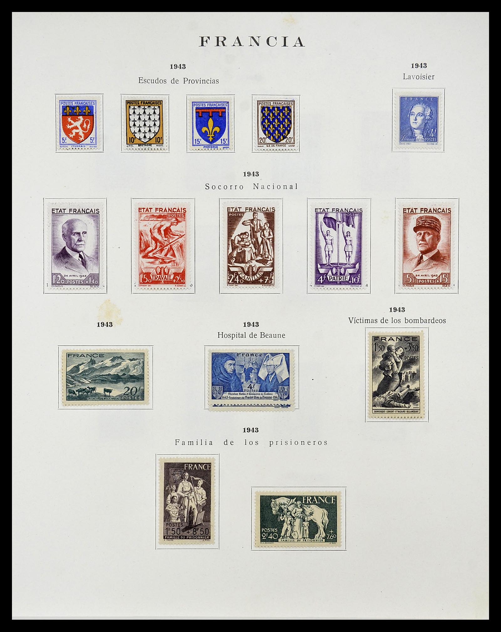 34721 031 - Postzegelverzameling 34721 Frankrijk 1853-1983.