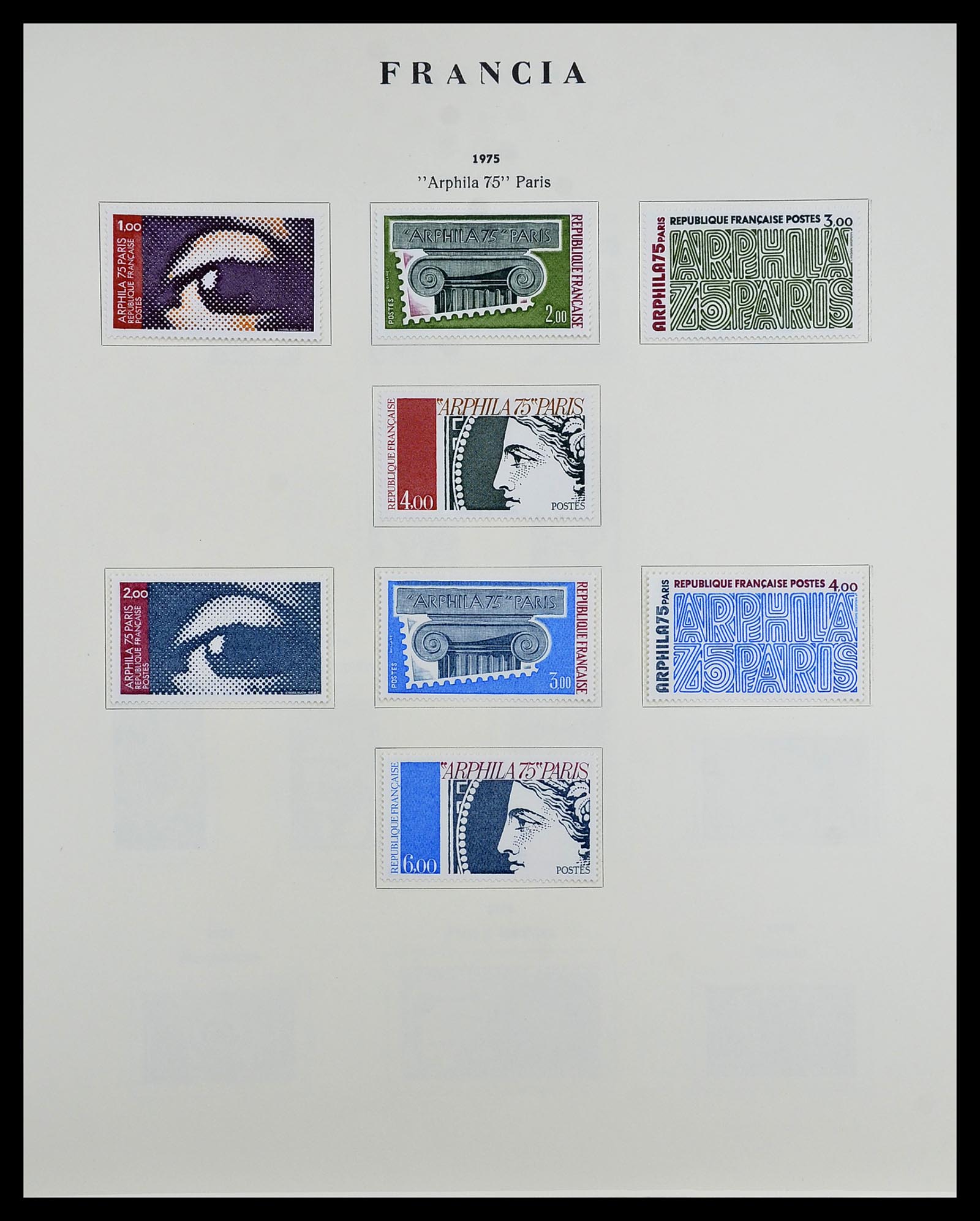 34721 126 - Stamp Collection 34721 France 1853-1983.