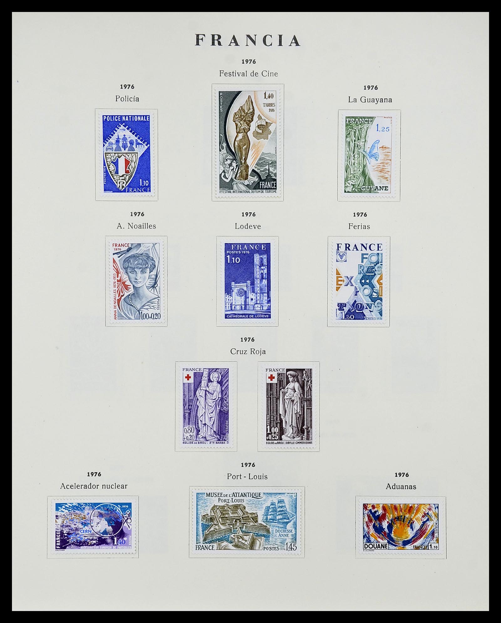 34721 133 - Stamp Collection 34721 France 1853-1983.