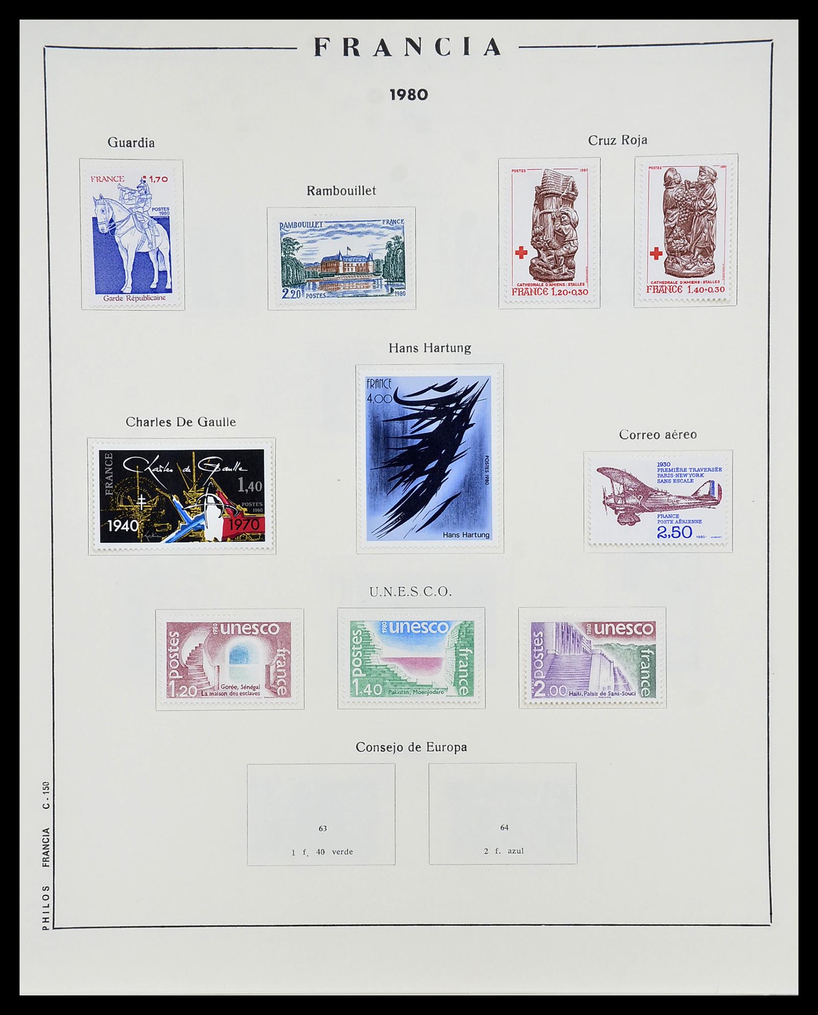 34721 151 - Postzegelverzameling 34721 Frankrijk 1853-1983.