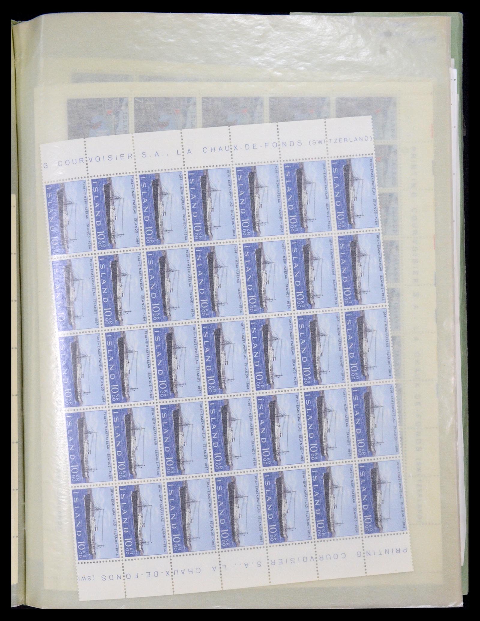 34722 003 - Postzegelverzameling 34722 IJsland 1944-1986.