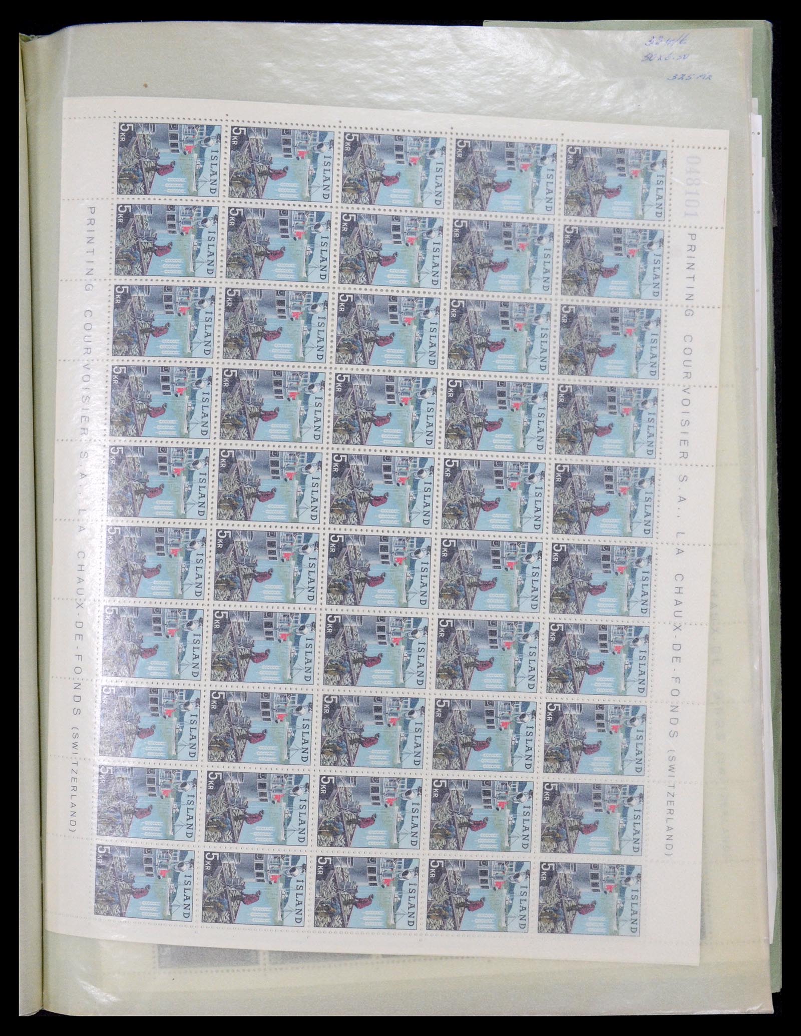 34722 005 - Postzegelverzameling 34722 IJsland 1944-1986.